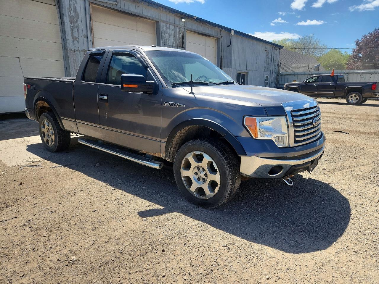 2012 Ford F150 Super Cab Серый vin: 1FTFX1EF8CFA46699