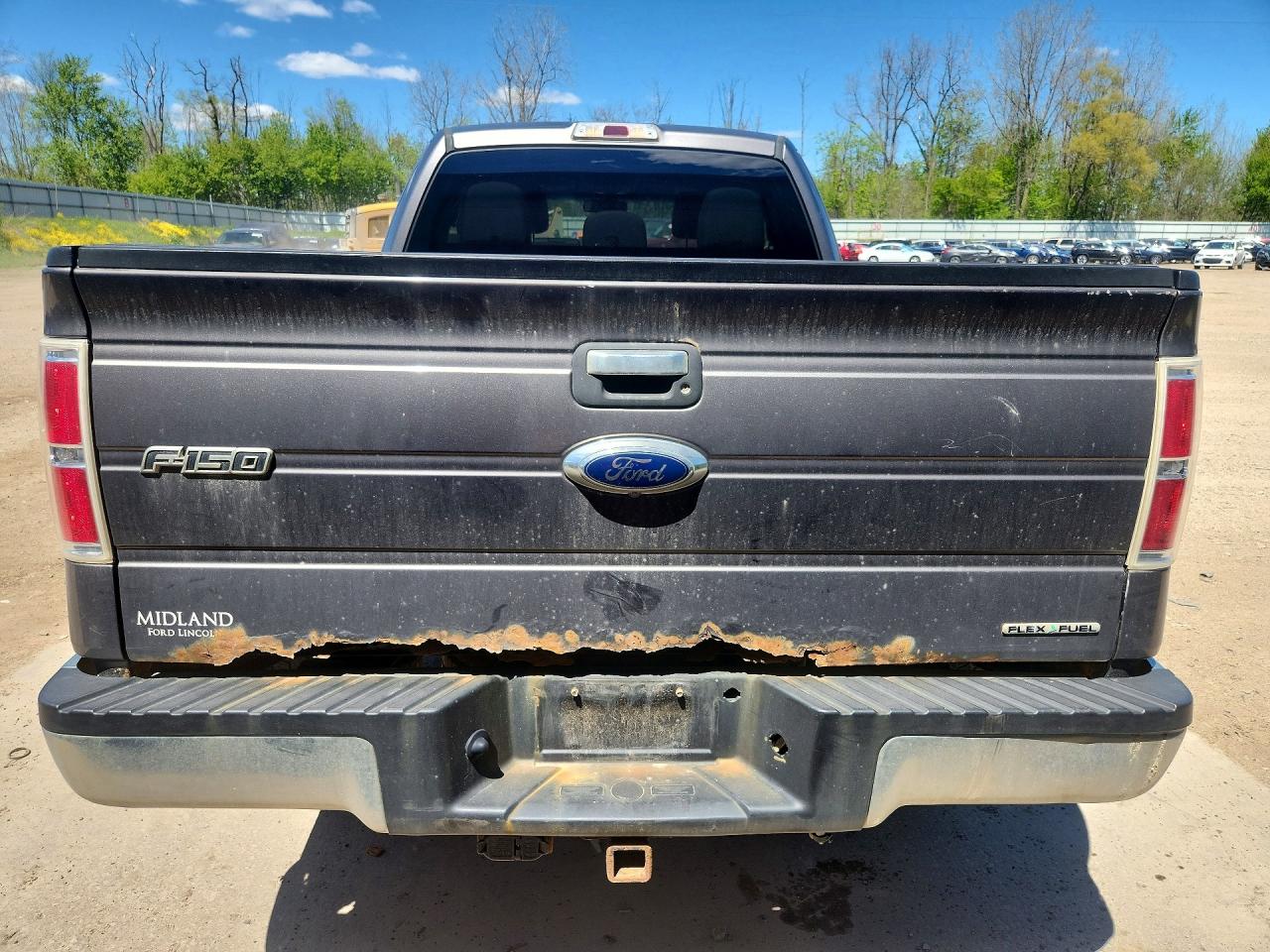 2012 Ford F150 Super Cab Серый vin: 1FTFX1EF8CFA46699