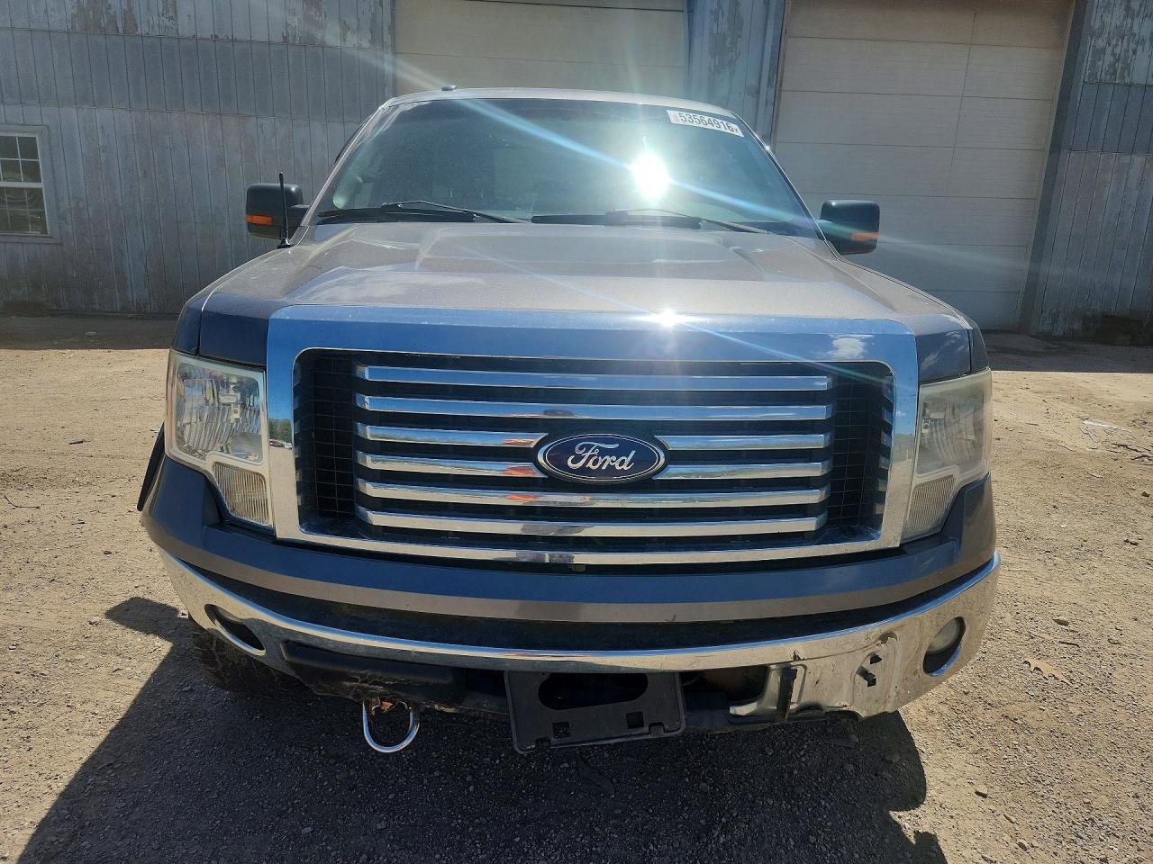 2012 Ford F150 Super Cab Серый vin: 1FTFX1EF8CFA46699