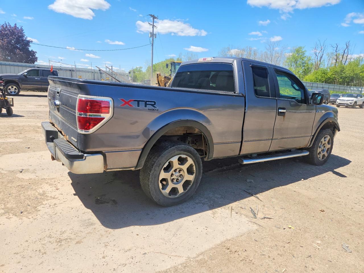 2012 Ford F150 Super Cab Серый vin: 1FTFX1EF8CFA46699