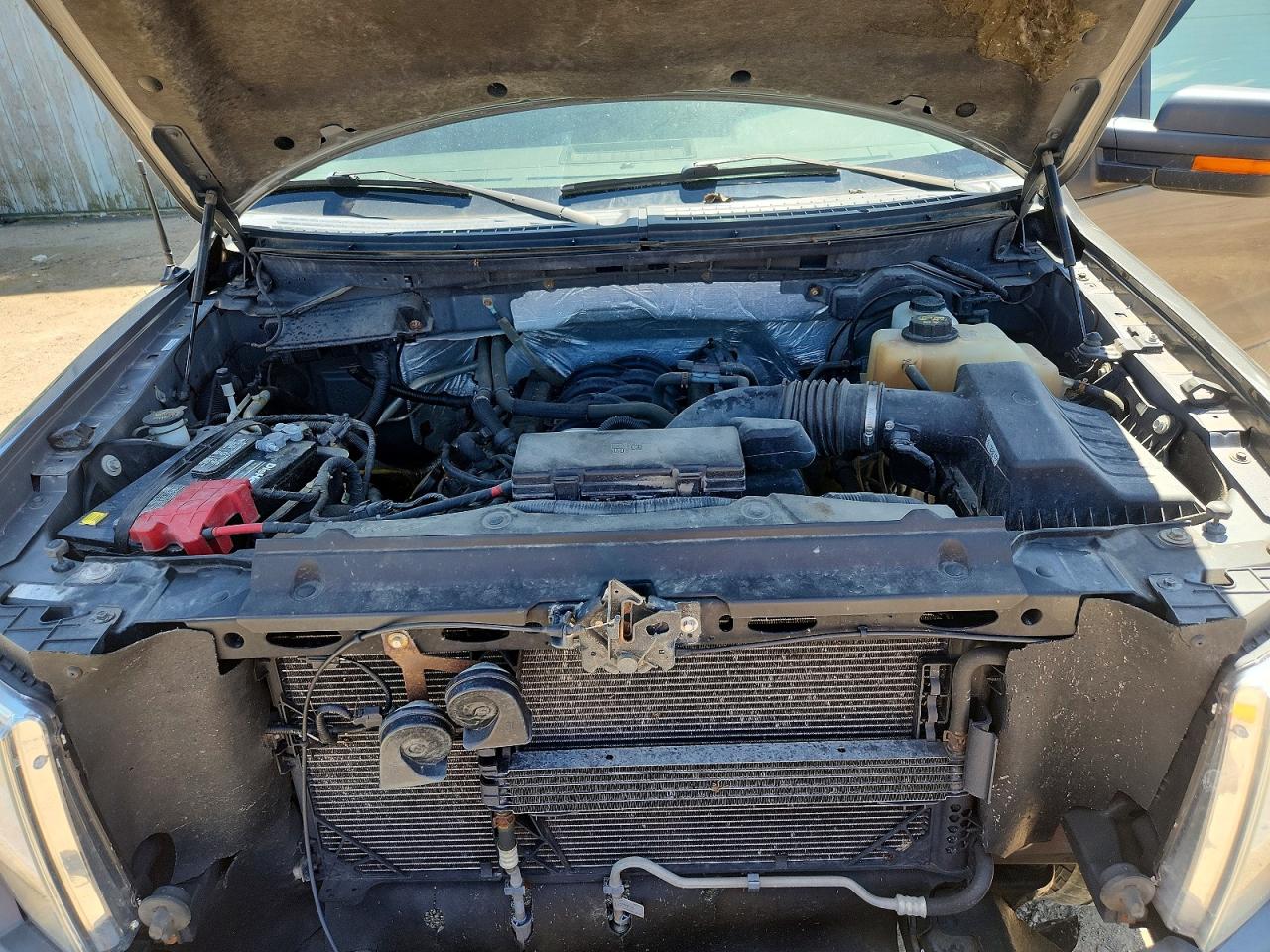 2012 Ford F150 Super Cab Серый vin: 1FTFX1EF8CFA46699