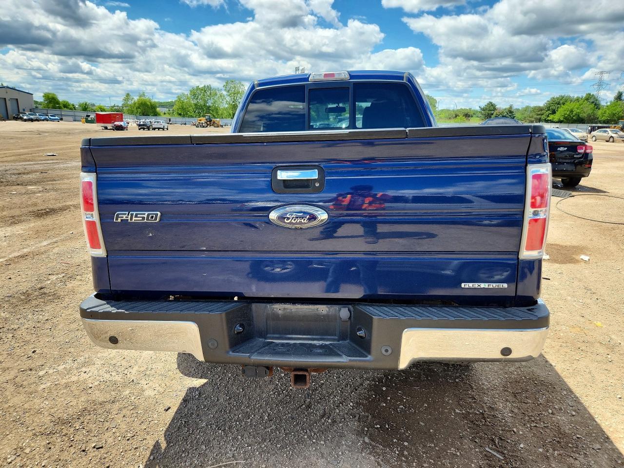 2012 Ford F150 Super Cab Blue vin: 1FTFX1EF8CFB52280