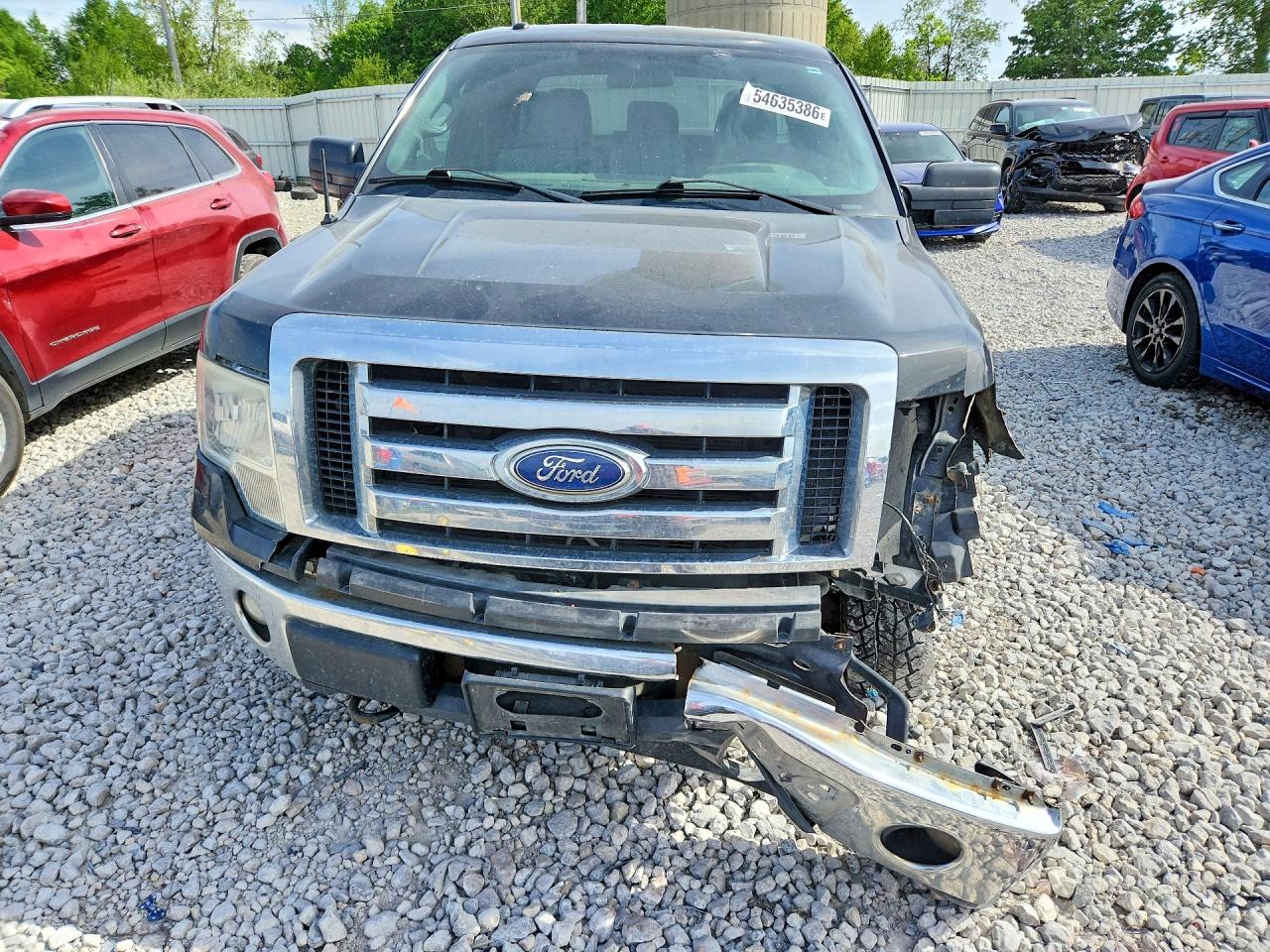 2012 Ford F150 Super Cab Black vin: 1FTFX1EF8CFB59813