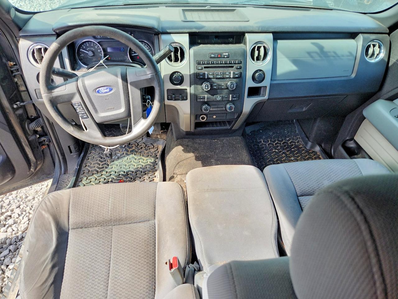 2012 Ford F150 Super Cab Black vin: 1FTFX1EF8CFB59813