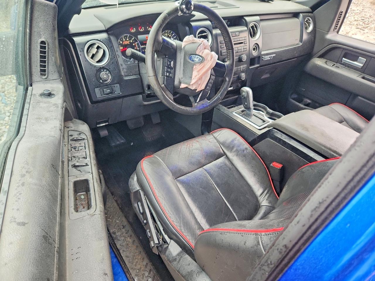 2012 Ford F150 Super Cab Blue vin: 1FTFX1EF8CFC54405