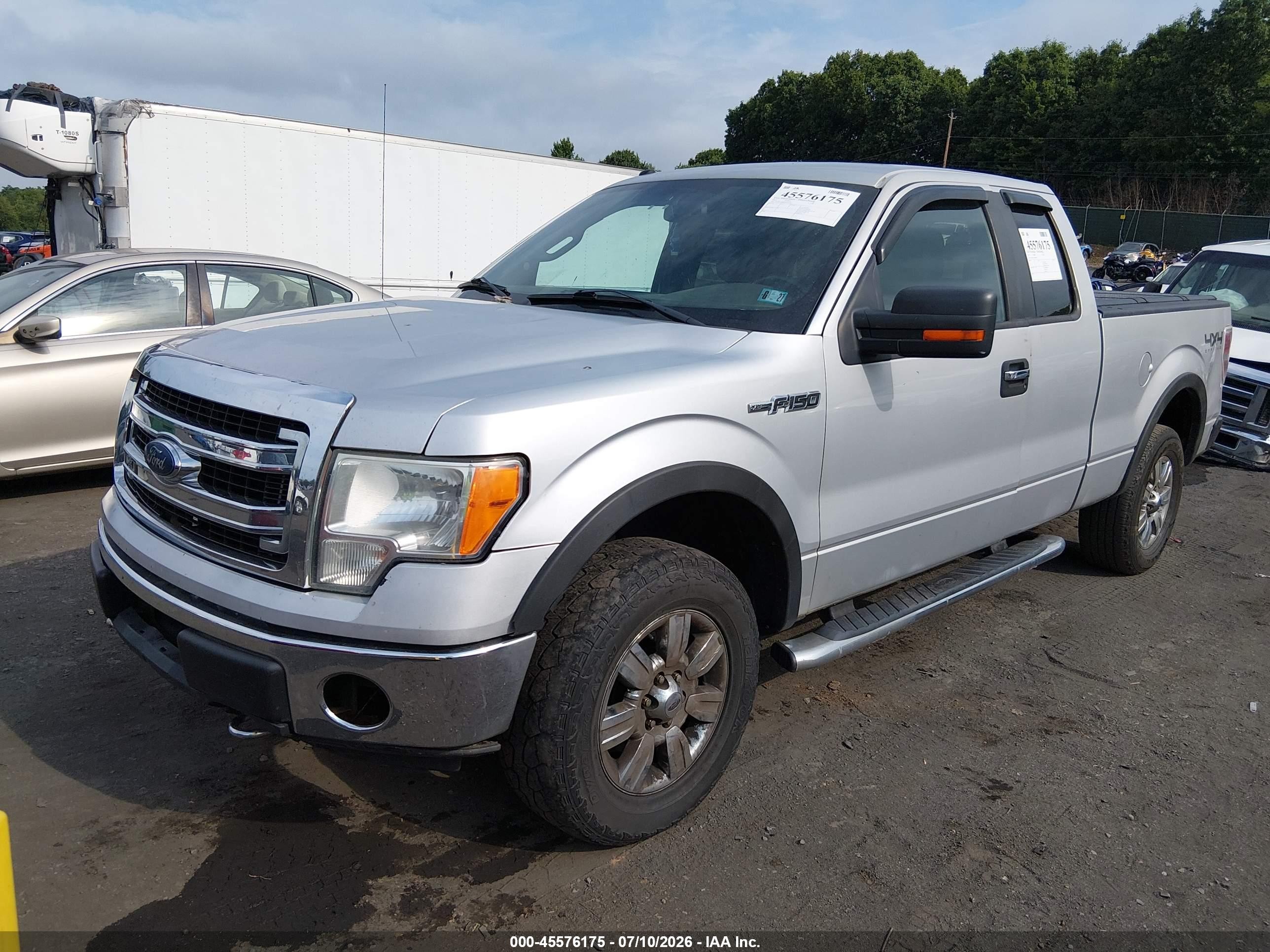 2012 Ford F-150 Xlt Silver vin: 1FTFX1EF8CKD09507