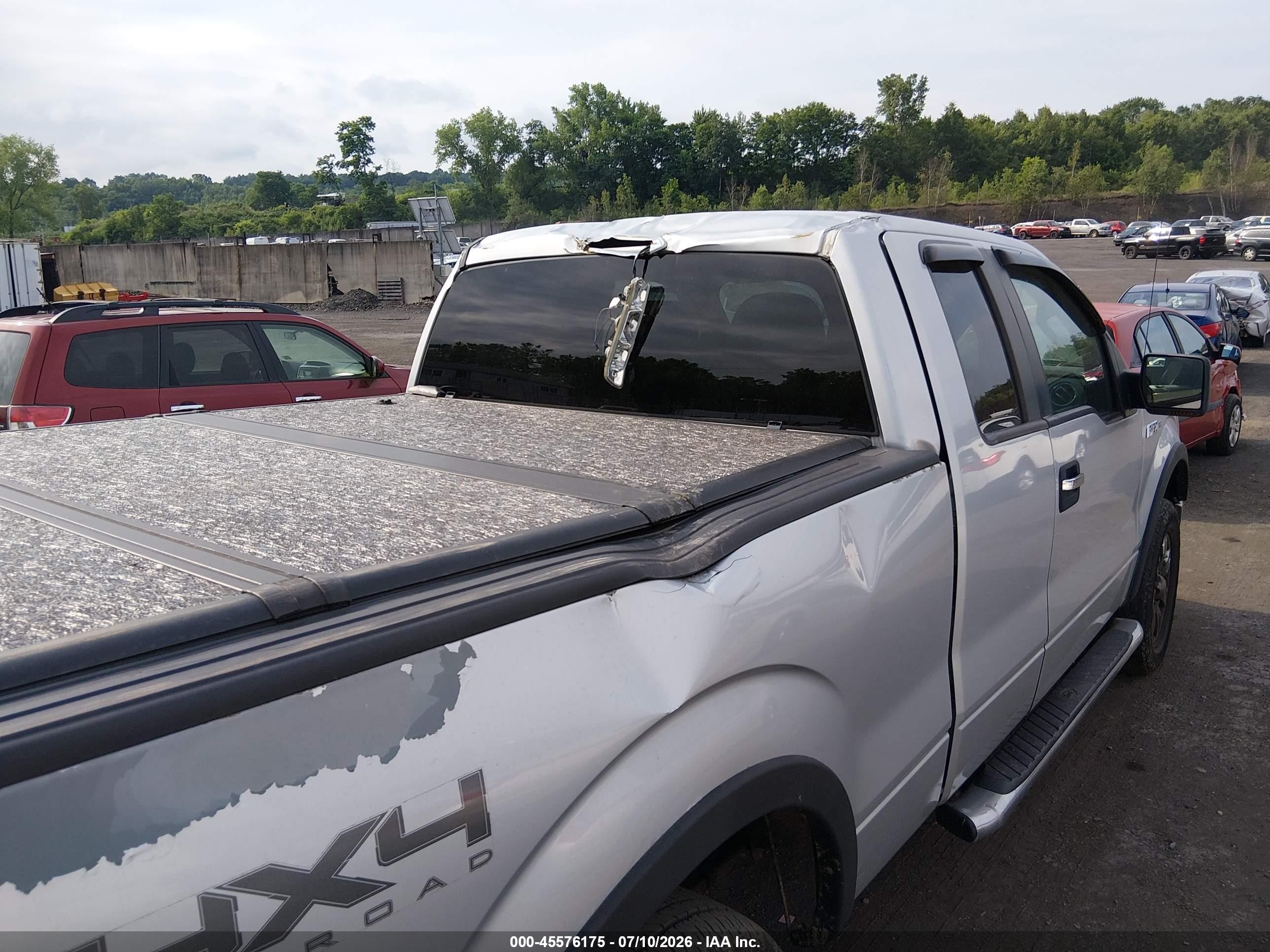 2012 Ford F-150 Xlt Silver vin: 1FTFX1EF8CKD09507