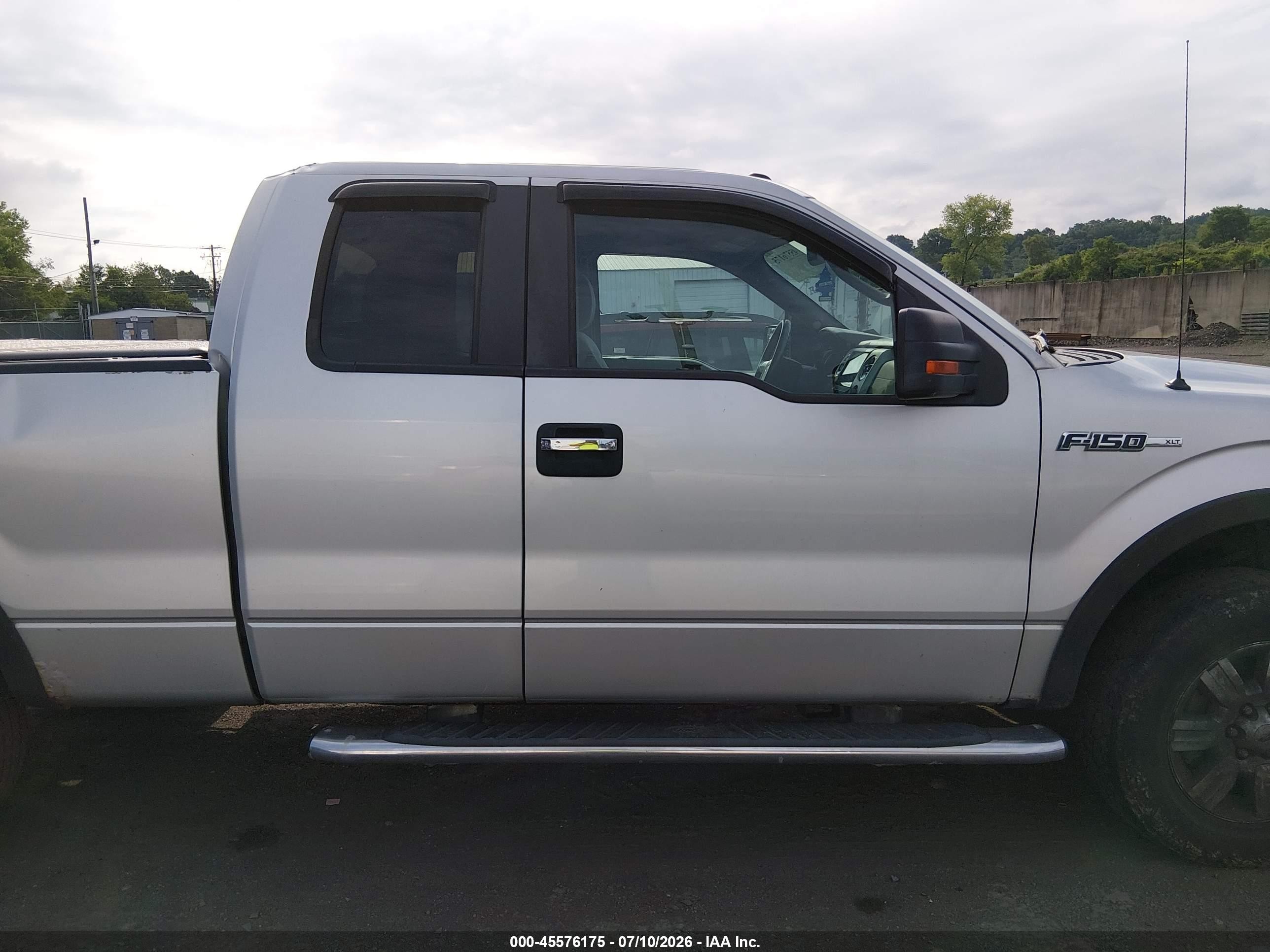 2012 Ford F-150 Xlt Silver vin: 1FTFX1EF8CKD09507