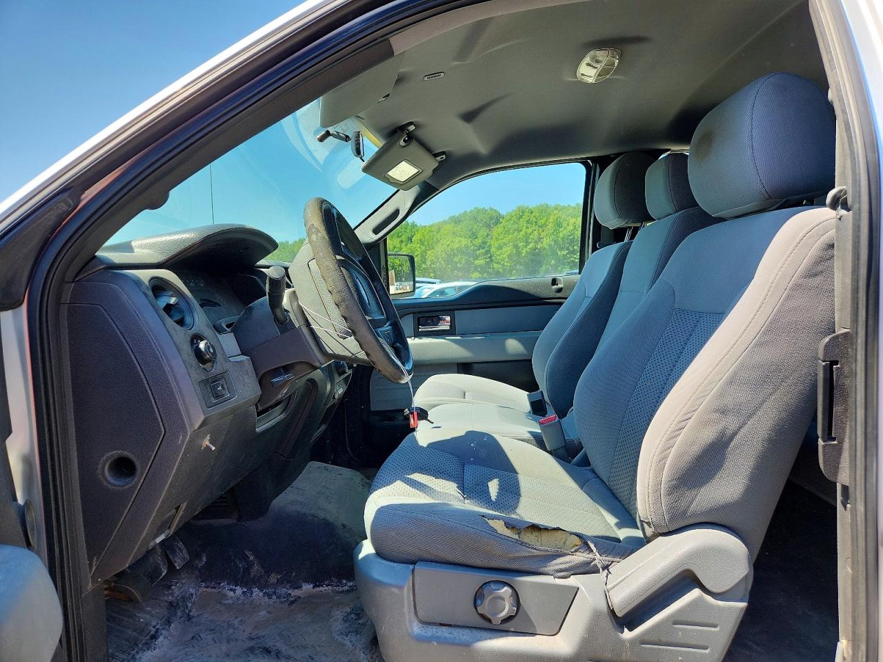 2013 Ford F150 Super Cab Серебряный vin: 1FTFX1EF8DFA12893