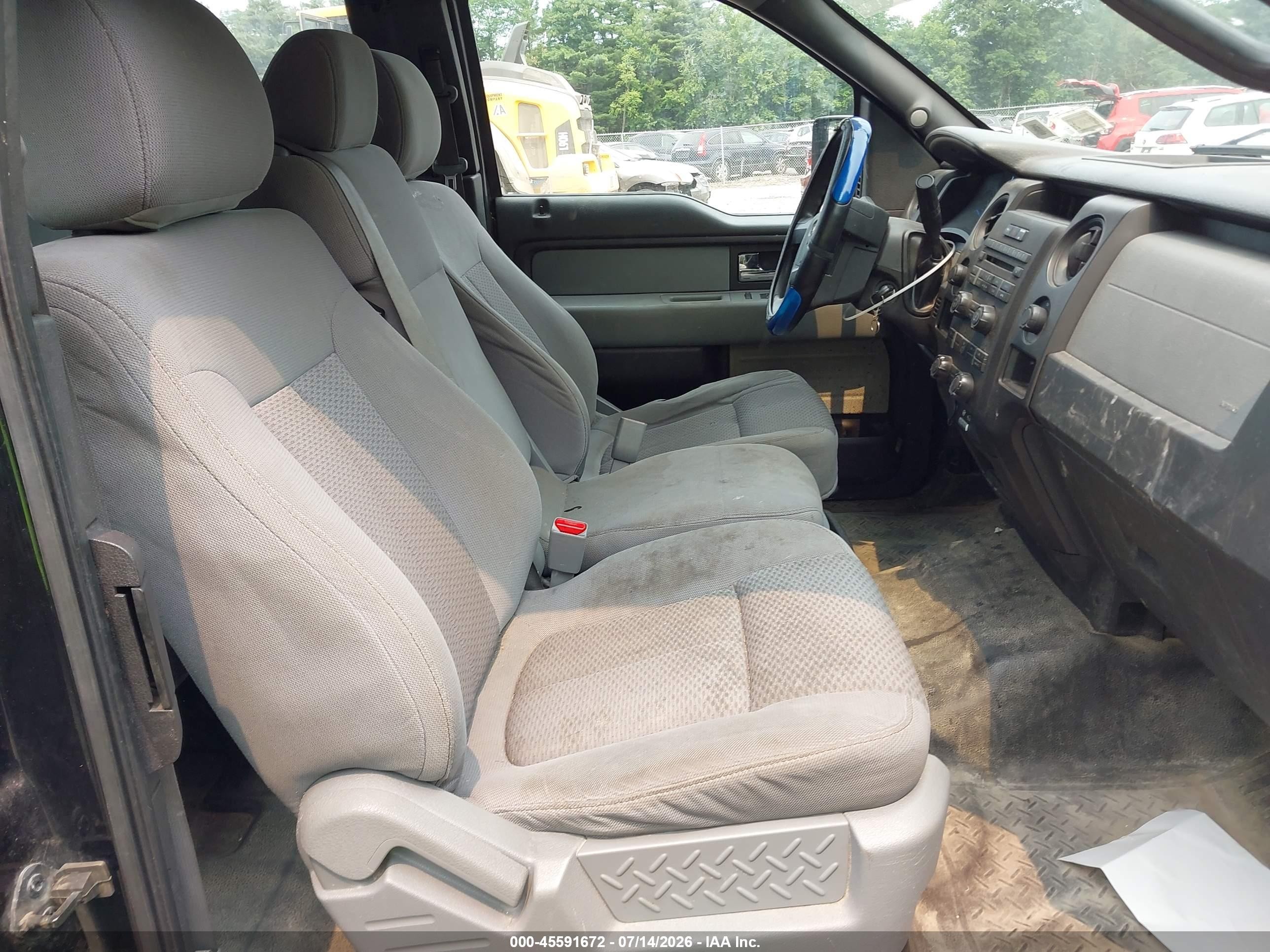 2013 Ford F-150 Fx4/lariat/stx/xl/xlt Black vin: 1FTFX1EF8DFD60807