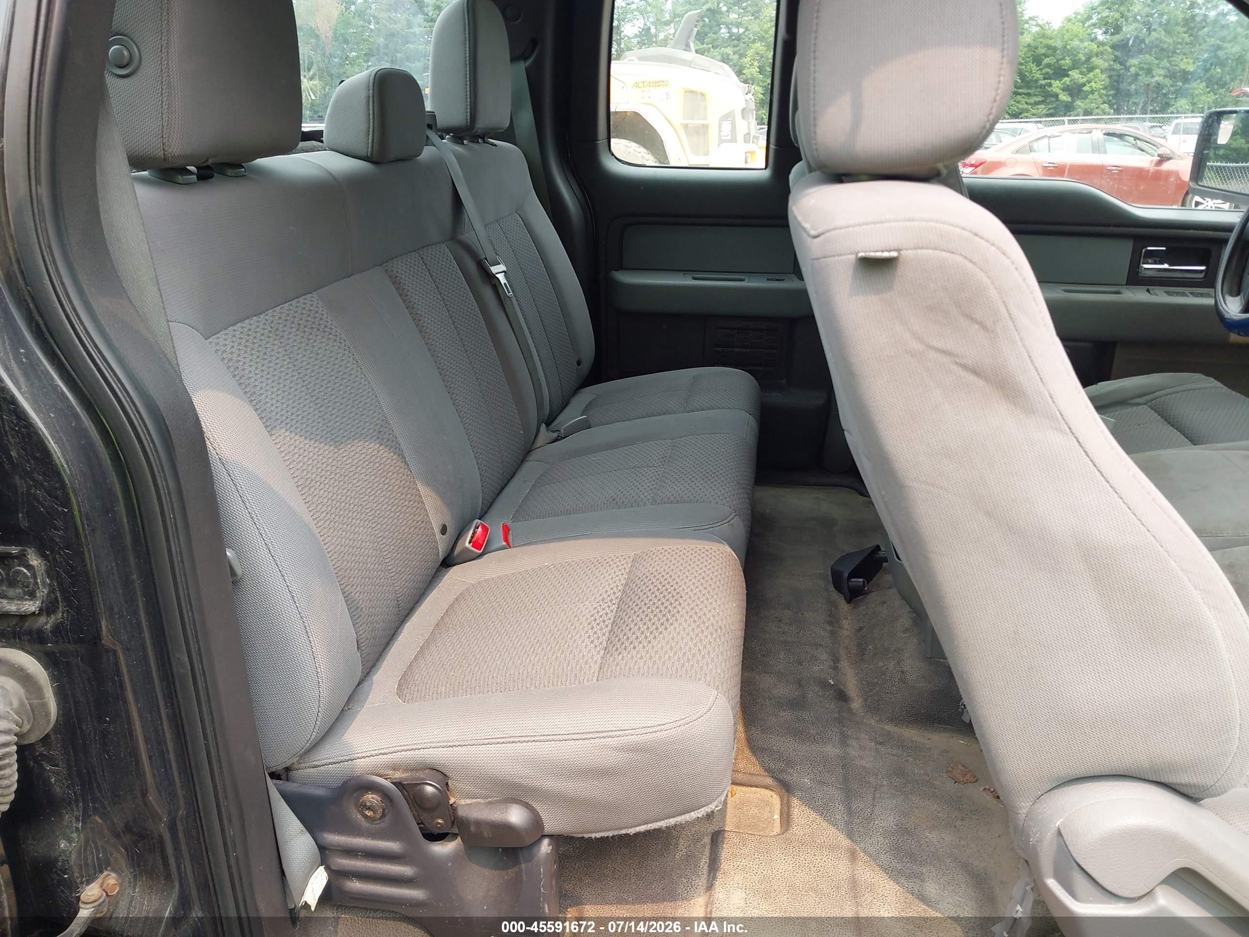 2013 Ford F-150 Fx4/lariat/stx/xl/xlt Black vin: 1FTFX1EF8DFD60807