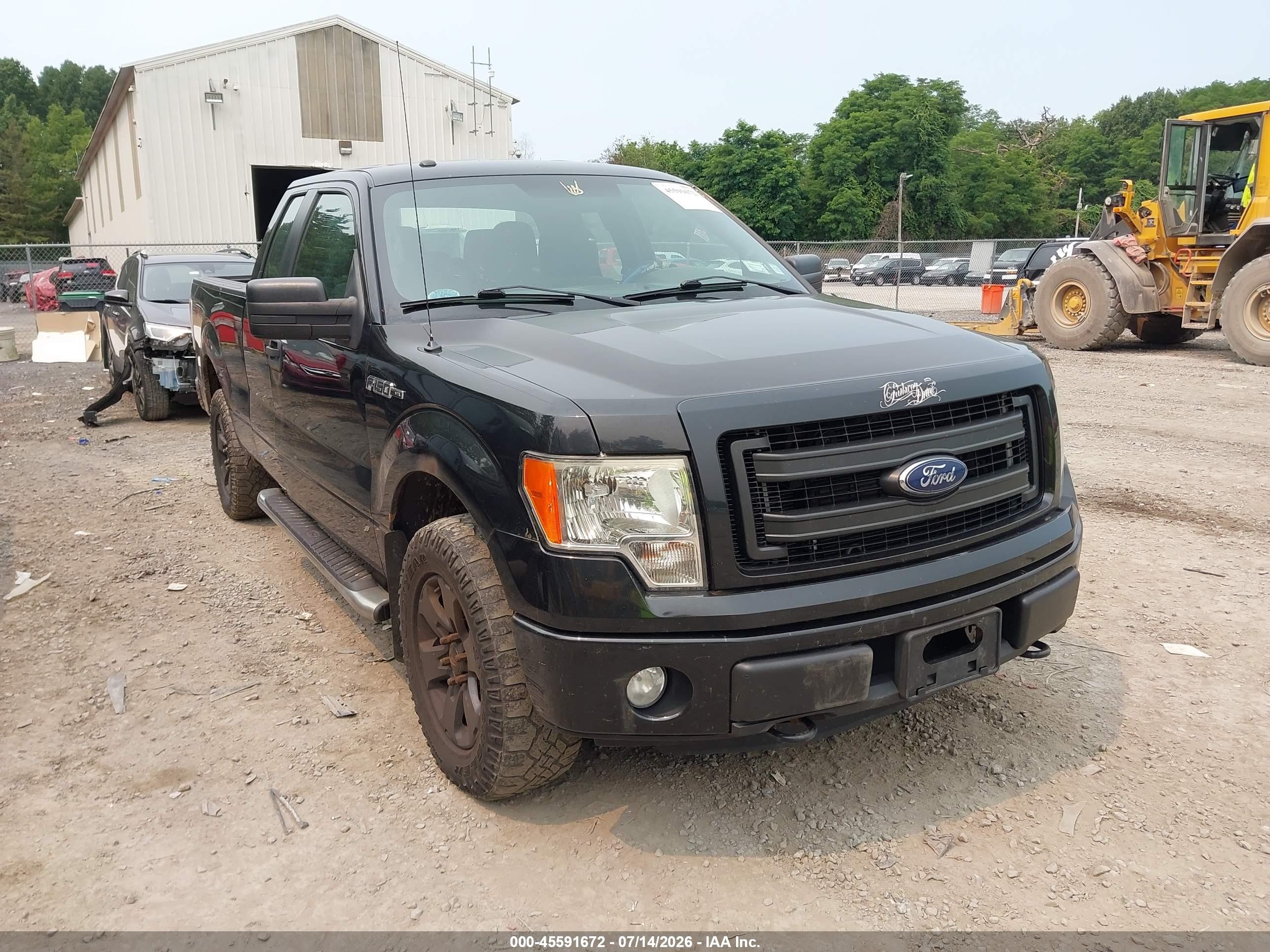 2013 Ford F-150 Fx4/lariat/stx/xl/xlt Black vin: 1FTFX1EF8DFD60807