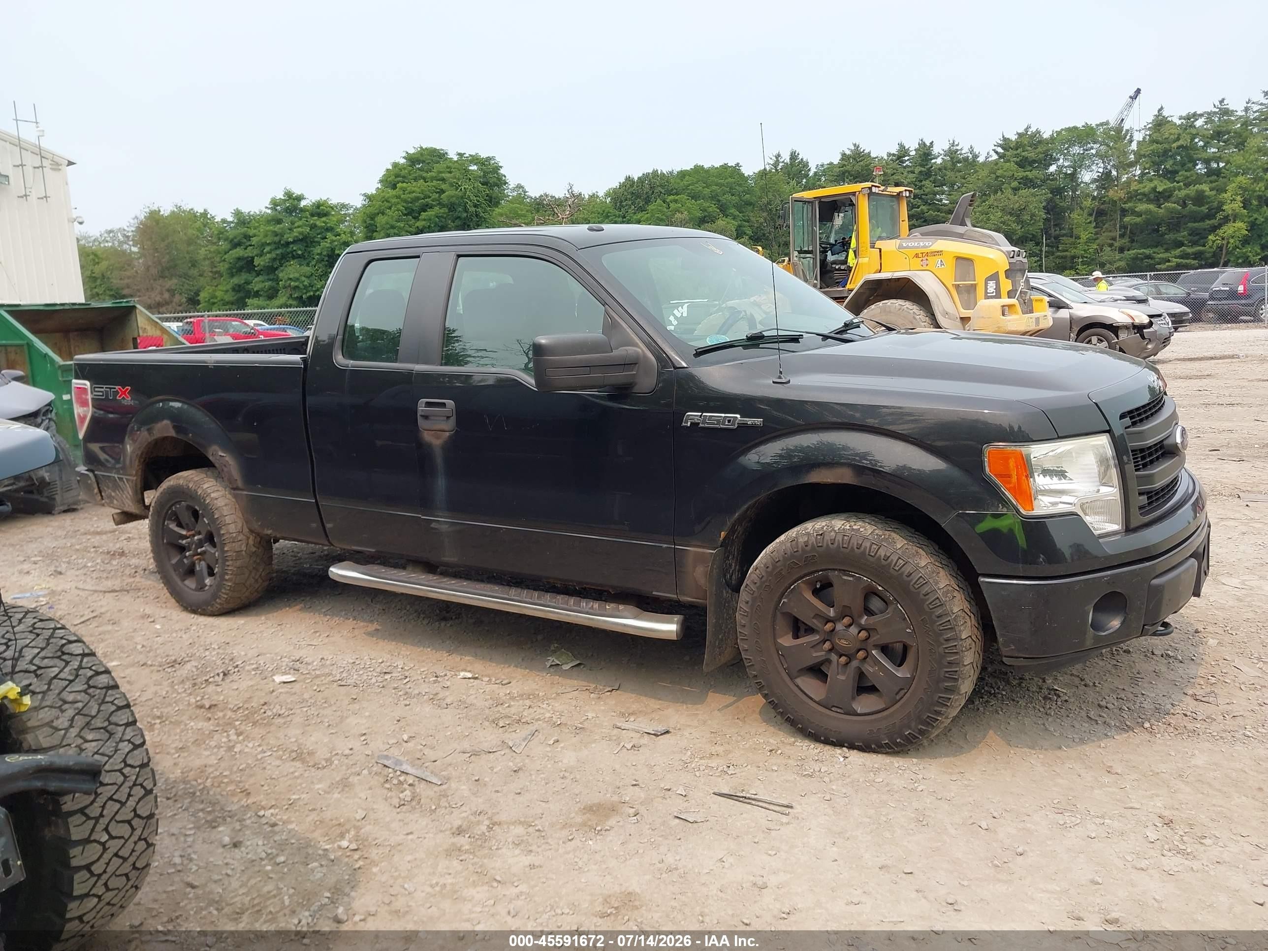2013 Ford F-150 Fx4/lariat/stx/xl/xlt Black vin: 1FTFX1EF8DFD60807