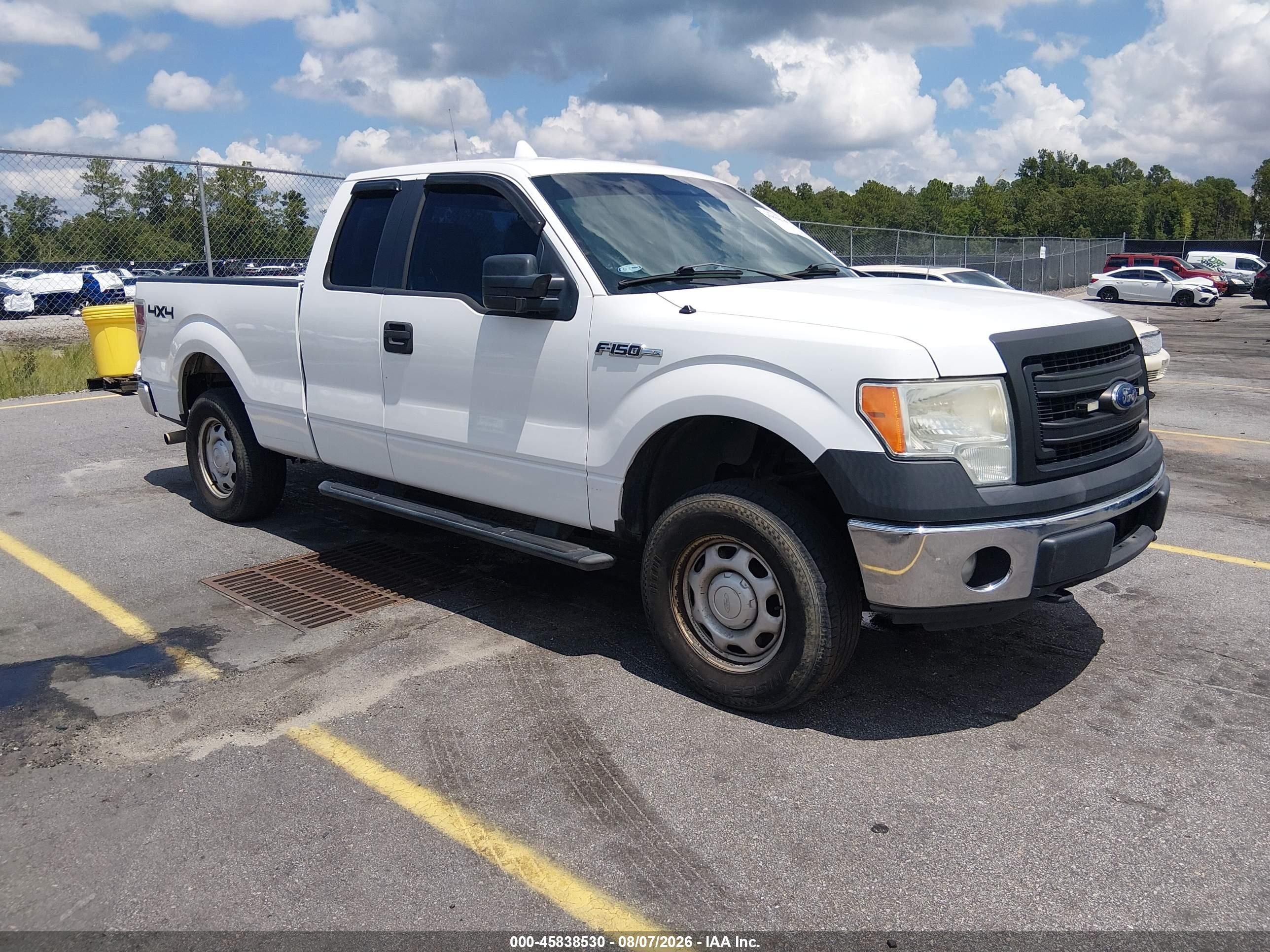 2013 Ford F-150 Xl White vin: 1FTFX1EF8DKE88553