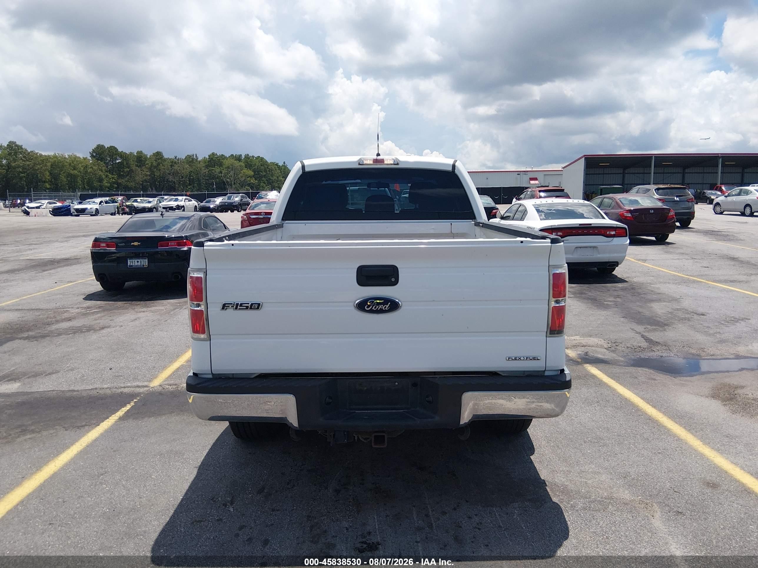 2013 Ford F-150 Xl White vin: 1FTFX1EF8DKE88553