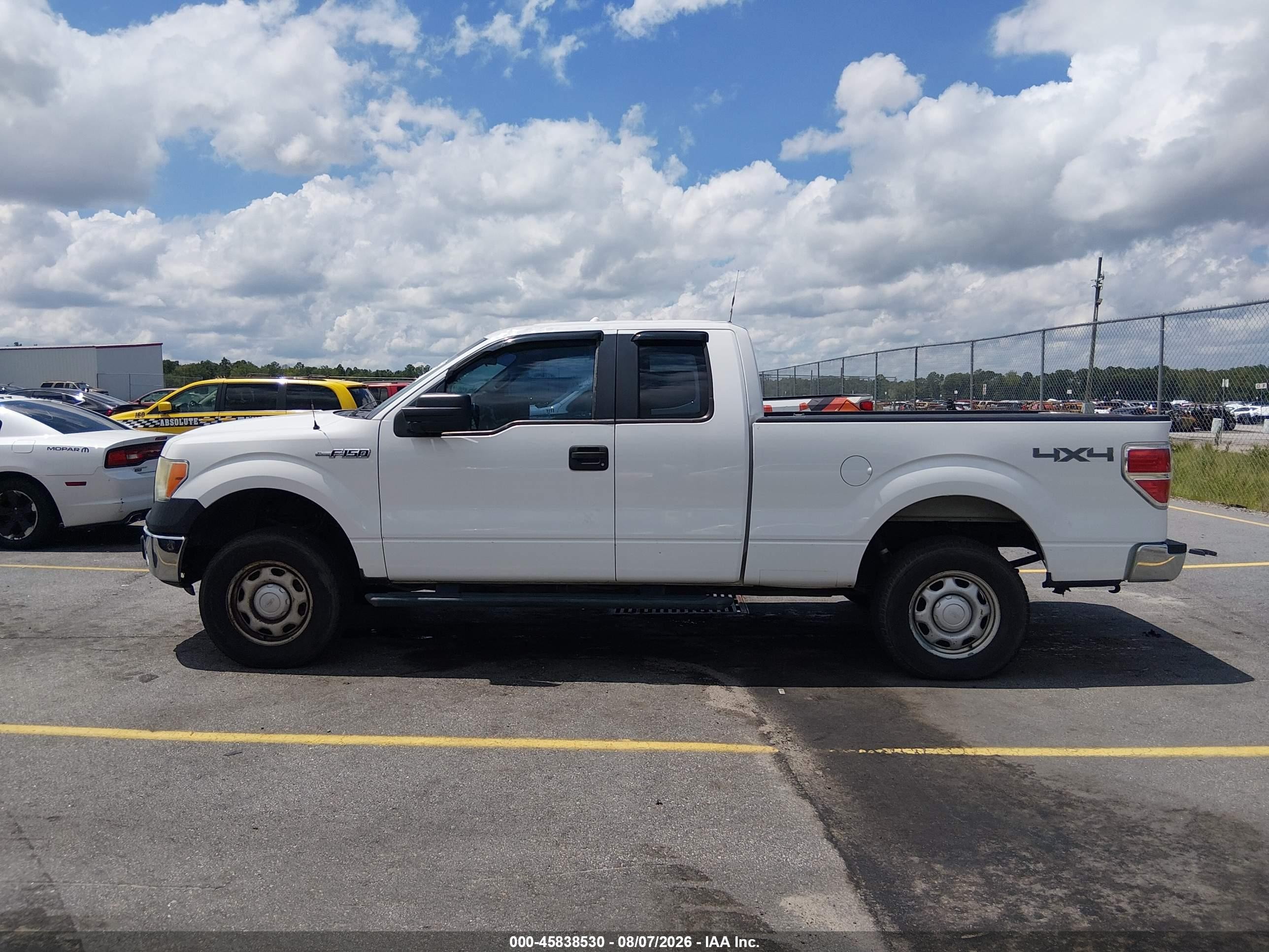 2013 Ford F-150 Xl White vin: 1FTFX1EF8DKE88553