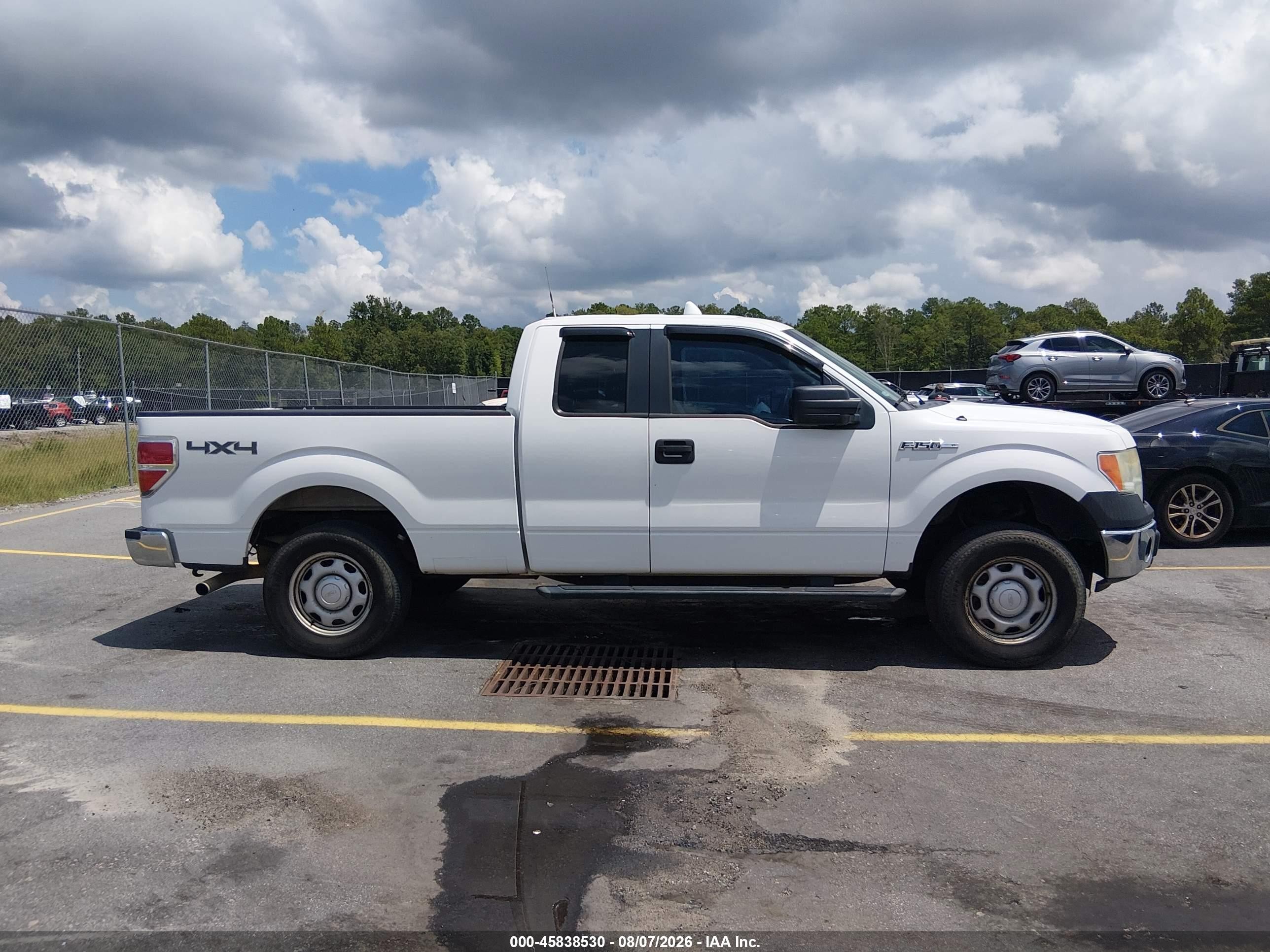 2013 Ford F-150 Xl White vin: 1FTFX1EF8DKE88553