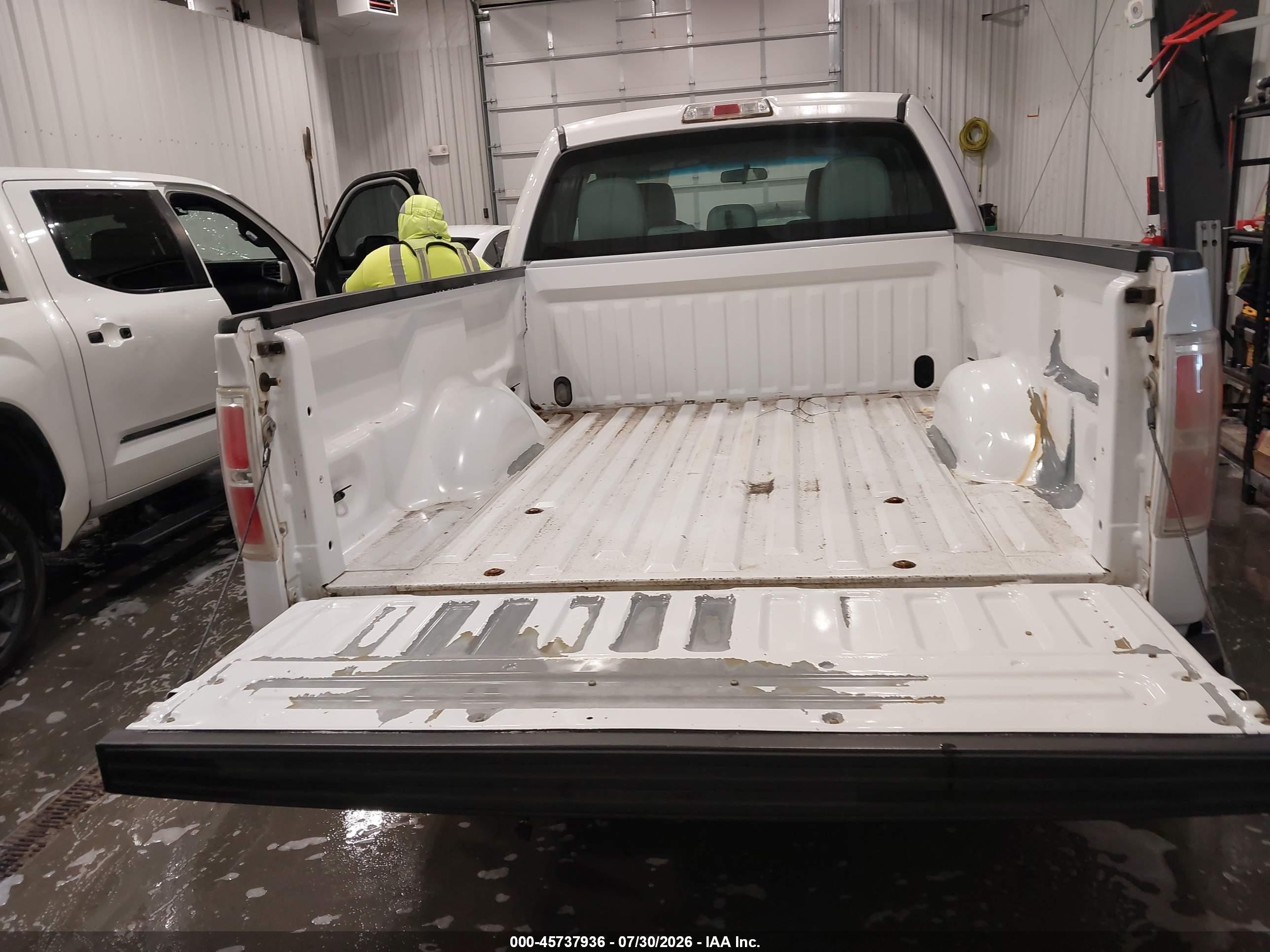 2013 Ford F-150 Xl White vin: 1FTFX1EF8DKE94630