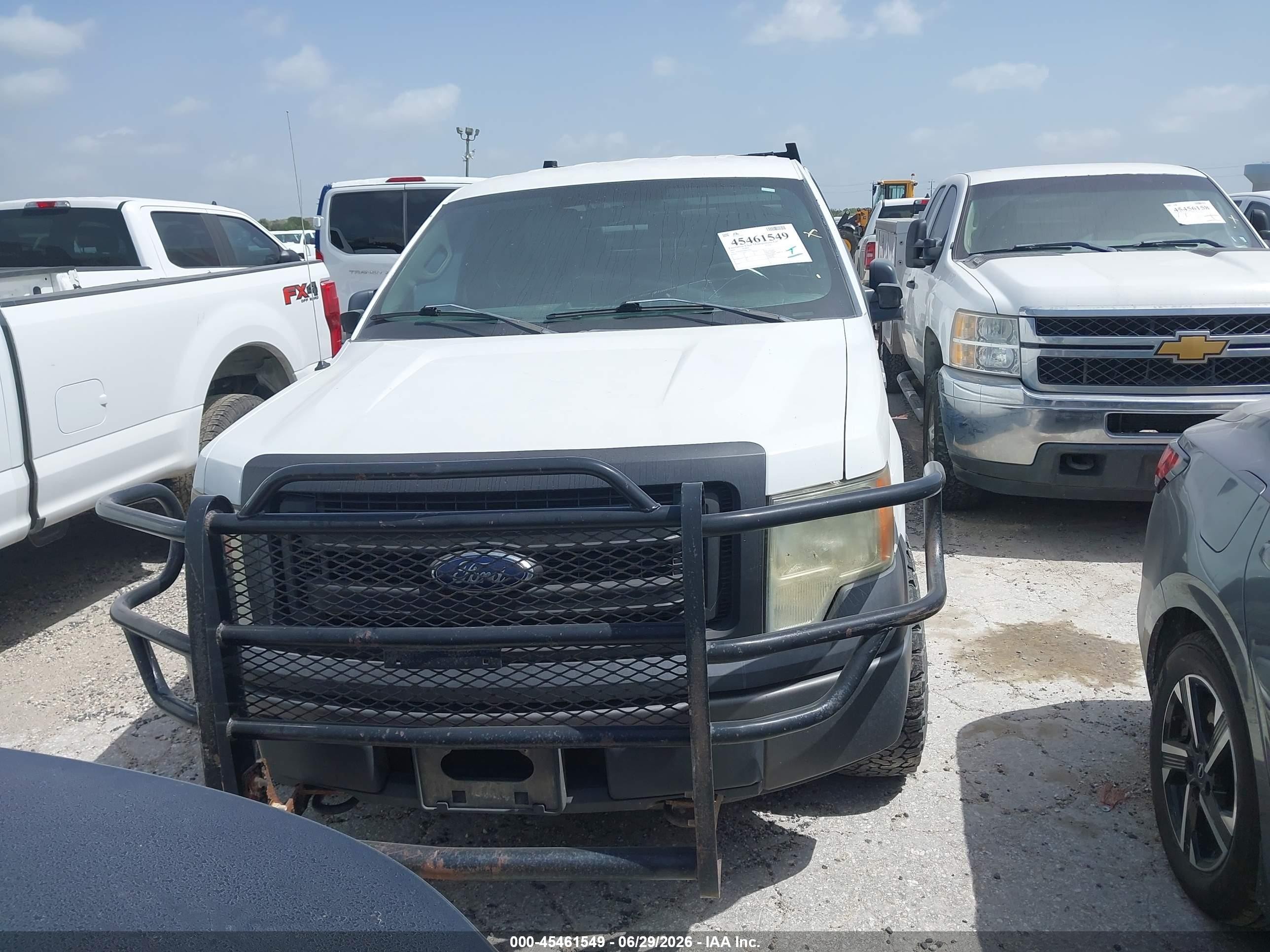 2013 Ford F-150 Fx4/lariat/stx/xl/xlt Белый vin: 1FTFX1EF8DKF43003