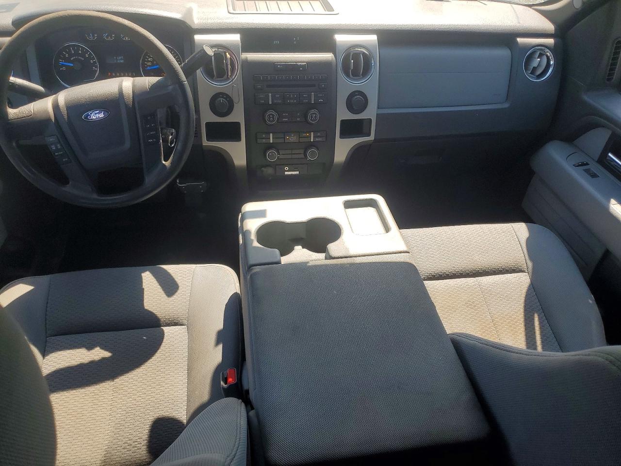 2014 Ford F150 Super Cab Green vin: 1FTFX1EF8EFB34980