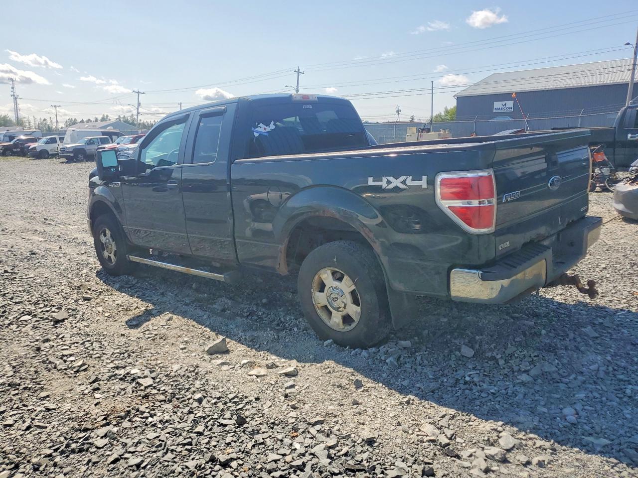 2014 Ford F150 Super Cab Green vin: 1FTFX1EF8EFB34980