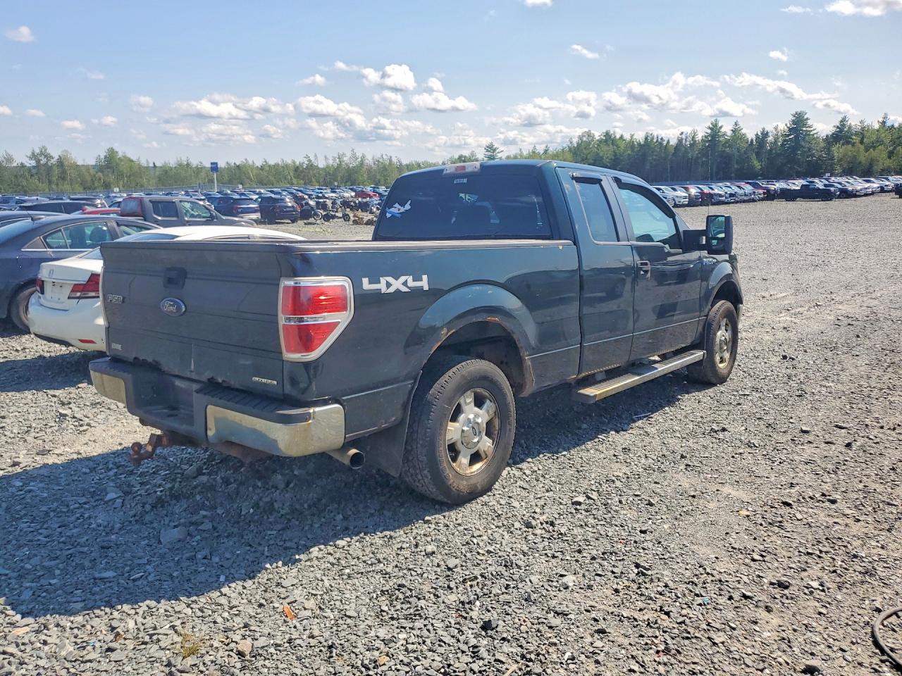 2014 Ford F150 Super Cab Green vin: 1FTFX1EF8EFB34980