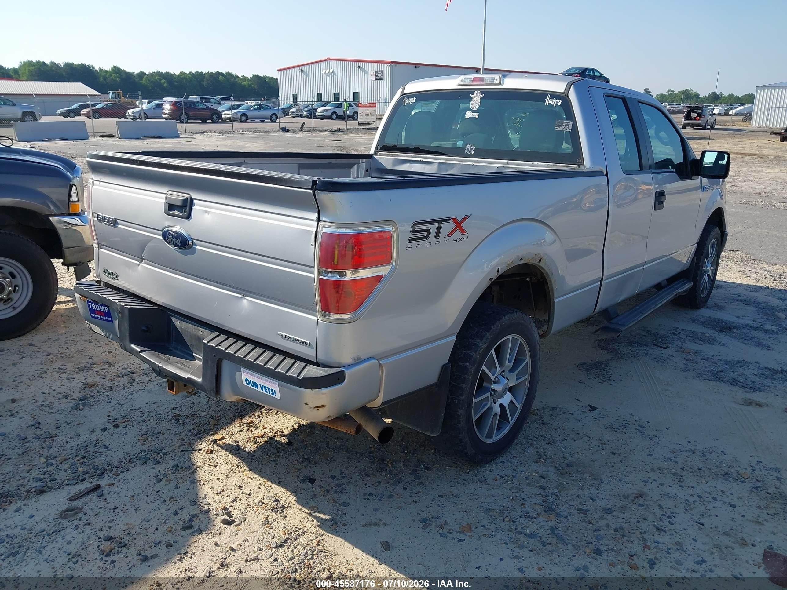 2014 Ford F-150 Stx Серый vin: 1FTFX1EF8EKE55019