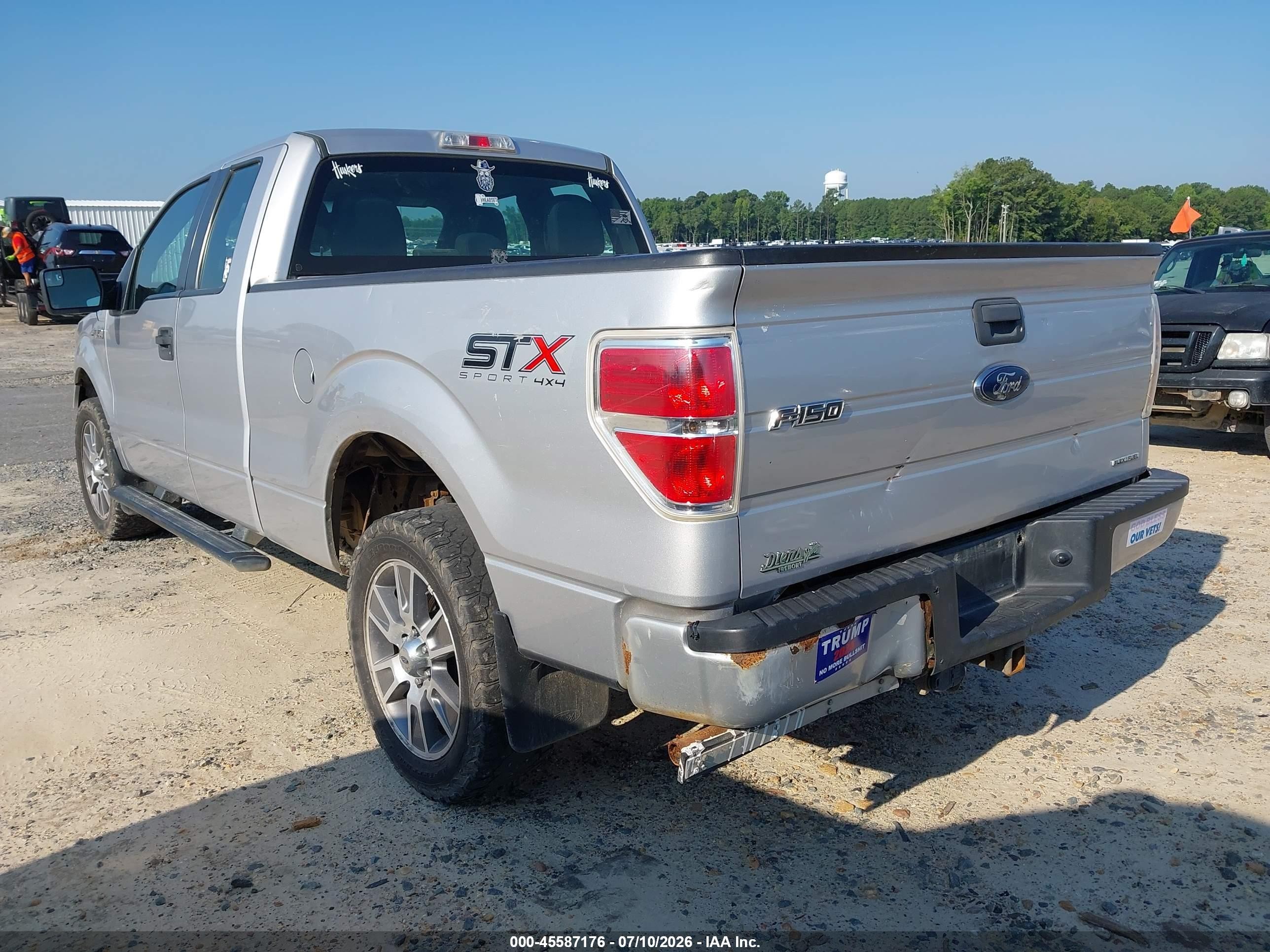 2014 Ford F-150 Stx Серый vin: 1FTFX1EF8EKE55019