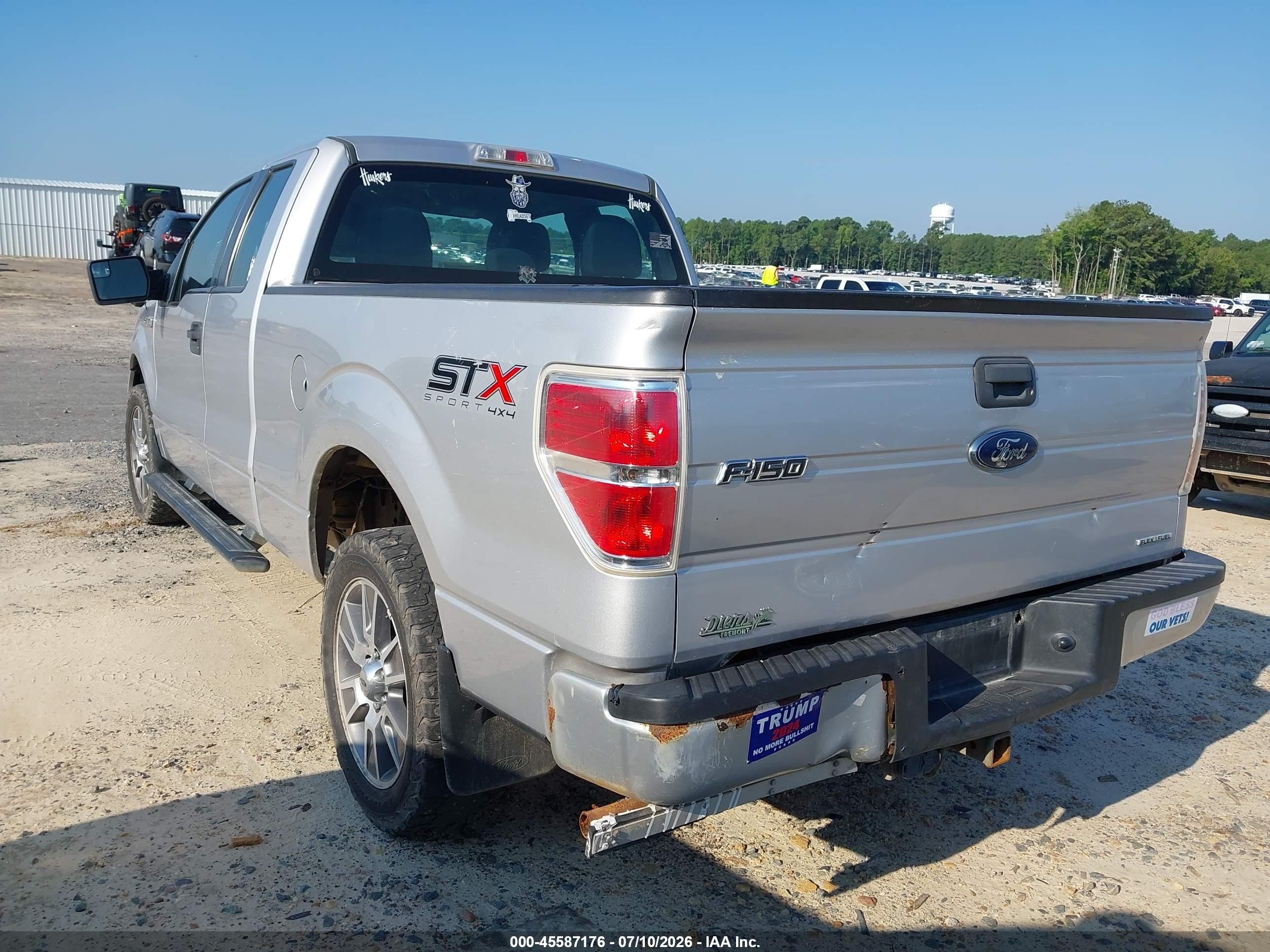 2014 Ford F-150 Stx Серый vin: 1FTFX1EF8EKE55019