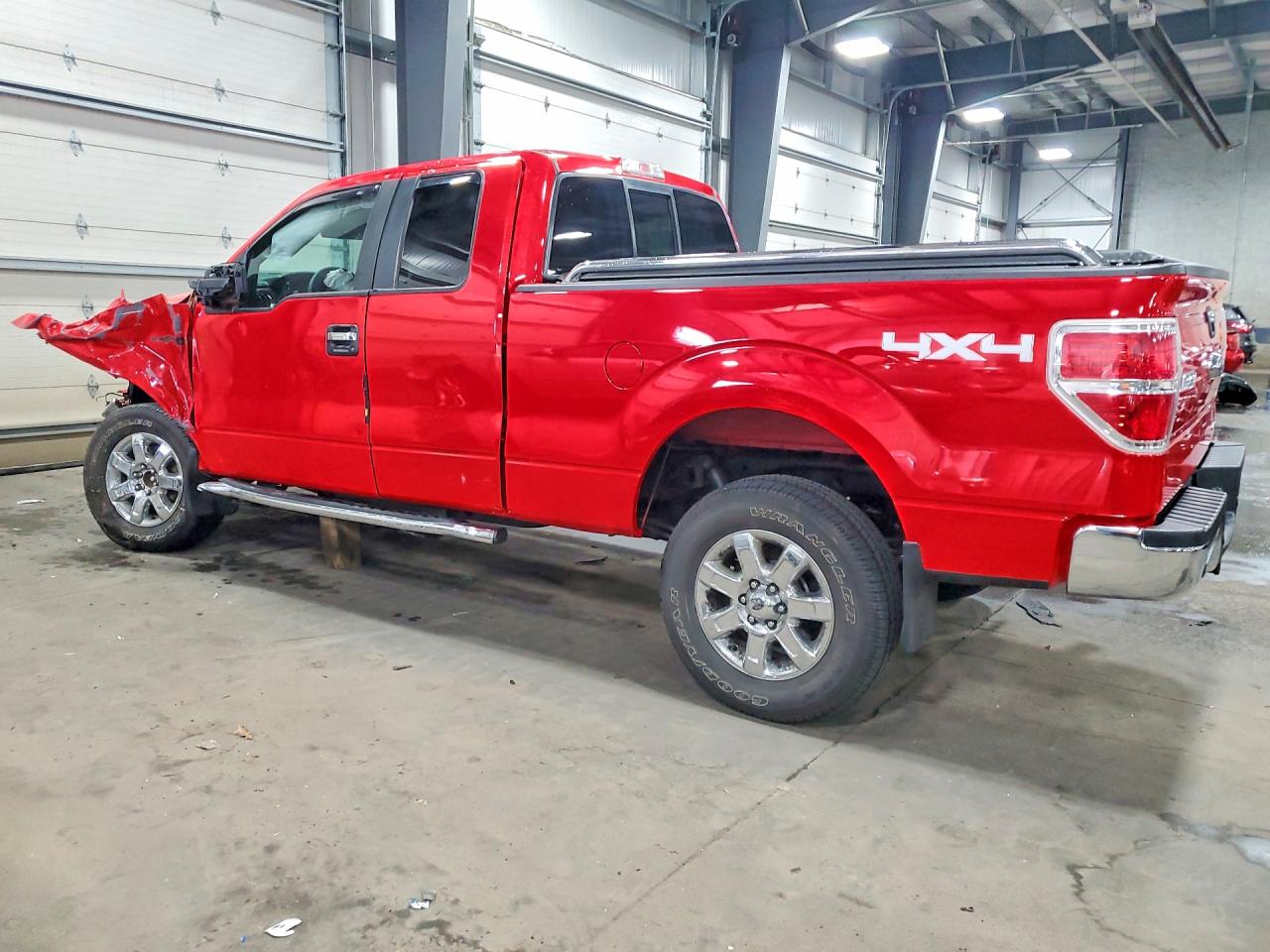 2014 Ford F150 Super Cab Red vin: 1FTFX1EF8EKF08690