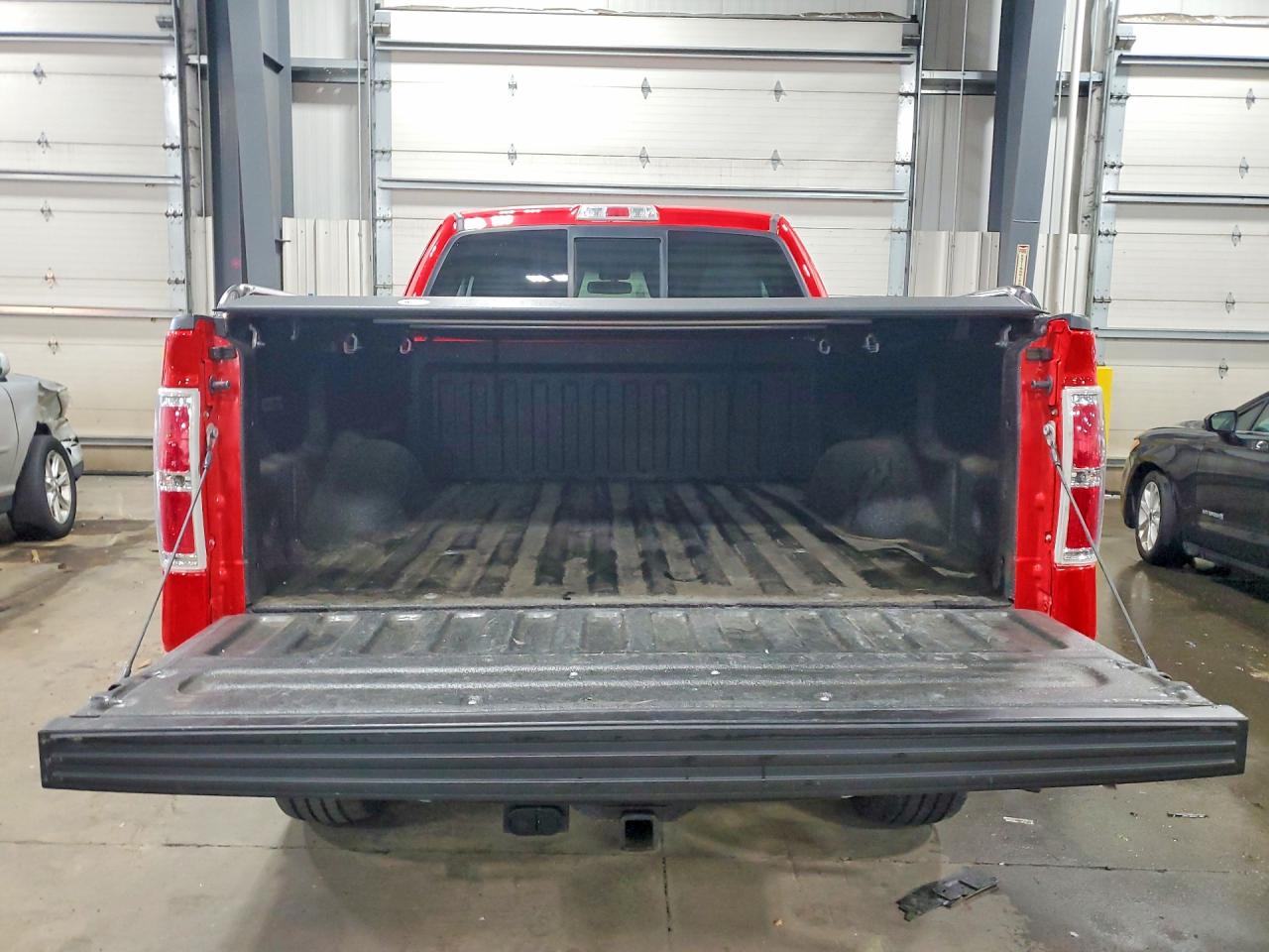 2014 Ford F150 Super Cab Red vin: 1FTFX1EF8EKF08690