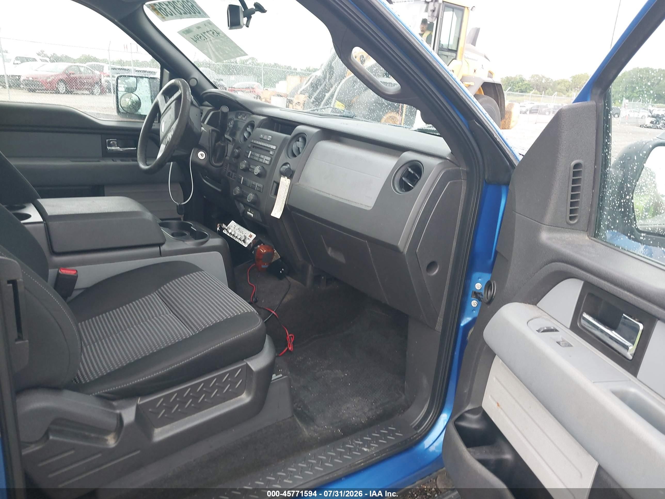 2014 Ford F-150 Stx Blue vin: 1FTFX1EF8EKF50129