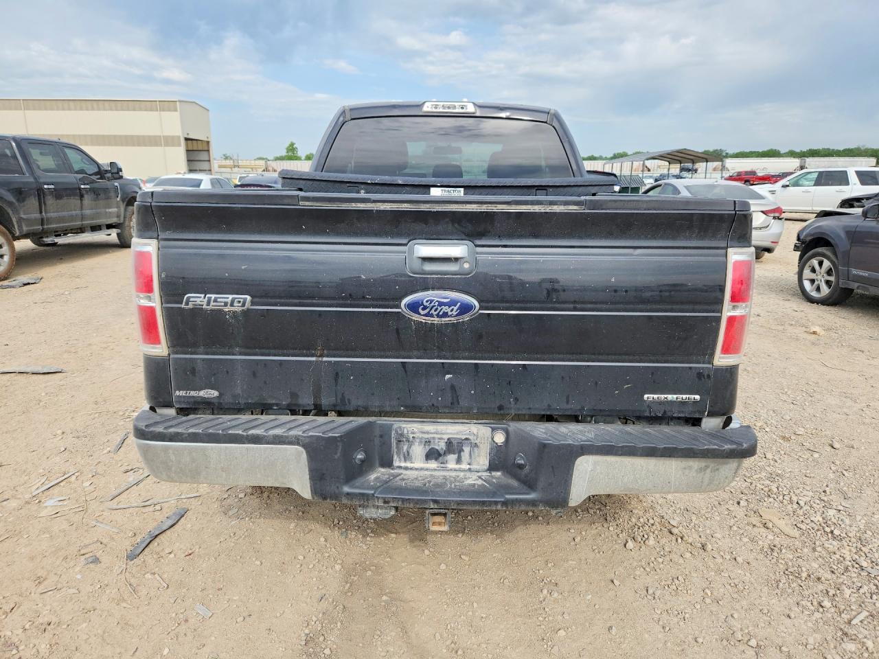 2014 Ford F150 Super Cab Black vin: 1FTFX1EF8EKF74236