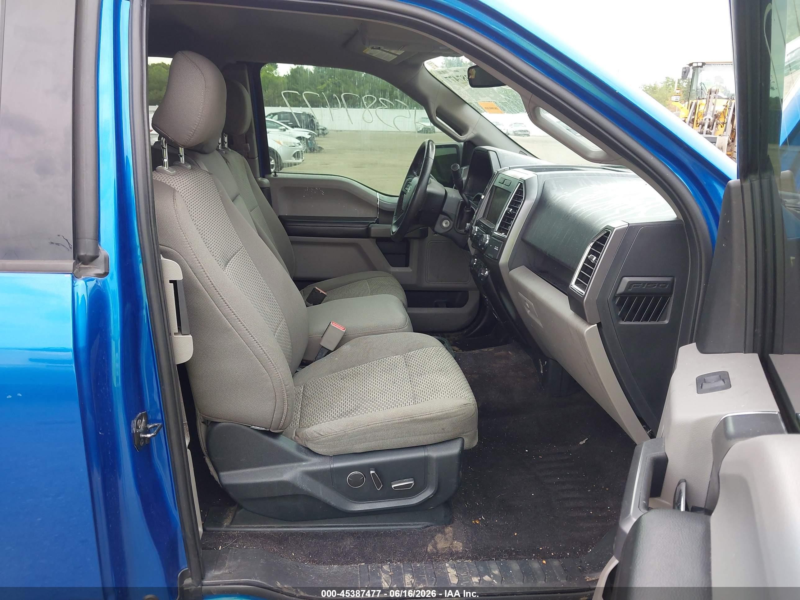 2015 Ford F-150 Xlt Blue vin: 1FTFX1EF8FFB96641