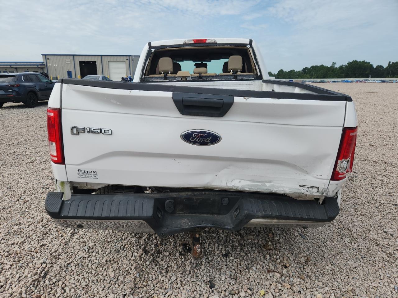 2015 Ford F150 Super Cab Белый vin: 1FTFX1EF8FKD44956