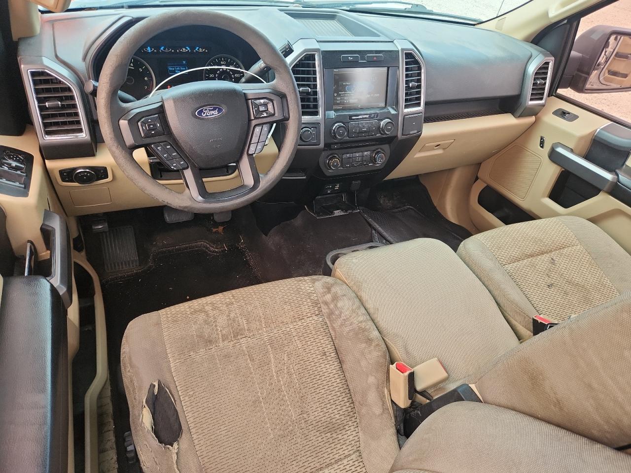 2015 Ford F150 Super Cab Белый vin: 1FTFX1EF8FKD44956
