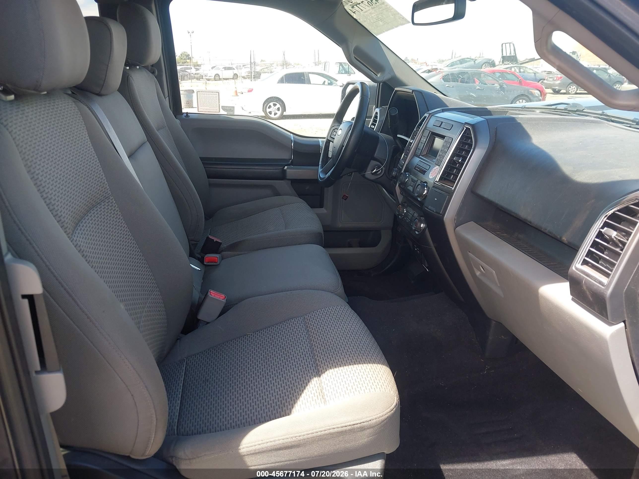 2015 Ford F-150 Xlt Gray vin: 1FTFX1EF8FKE51019