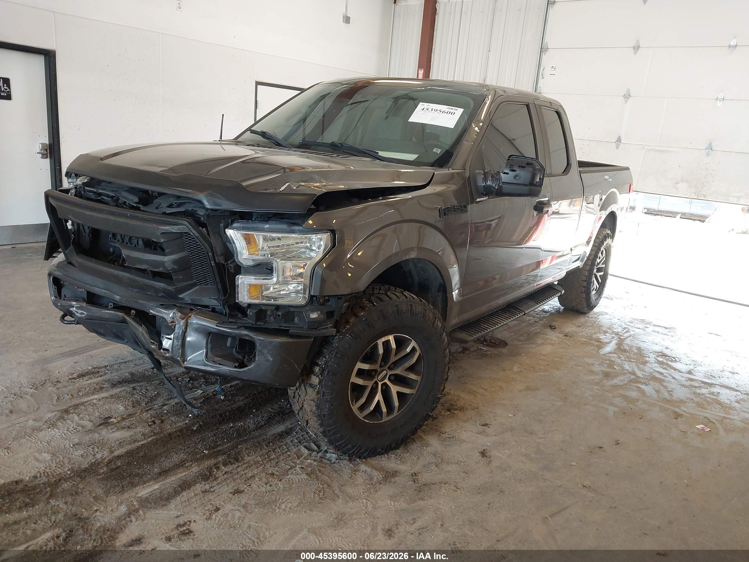 2015 Ford F-150 Lariat/xl/xlt Gray vin: 1FTFX1EF8FKF14359