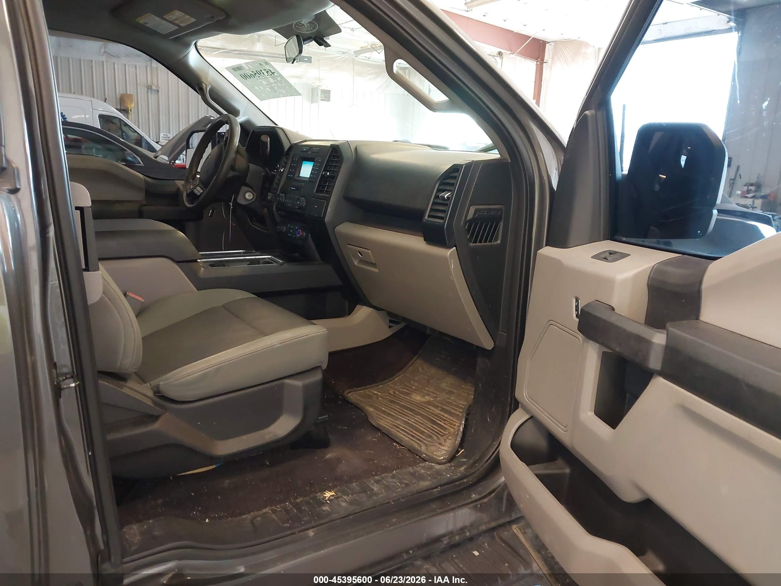 2015 Ford F-150 Lariat/xl/xlt Gray vin: 1FTFX1EF8FKF14359