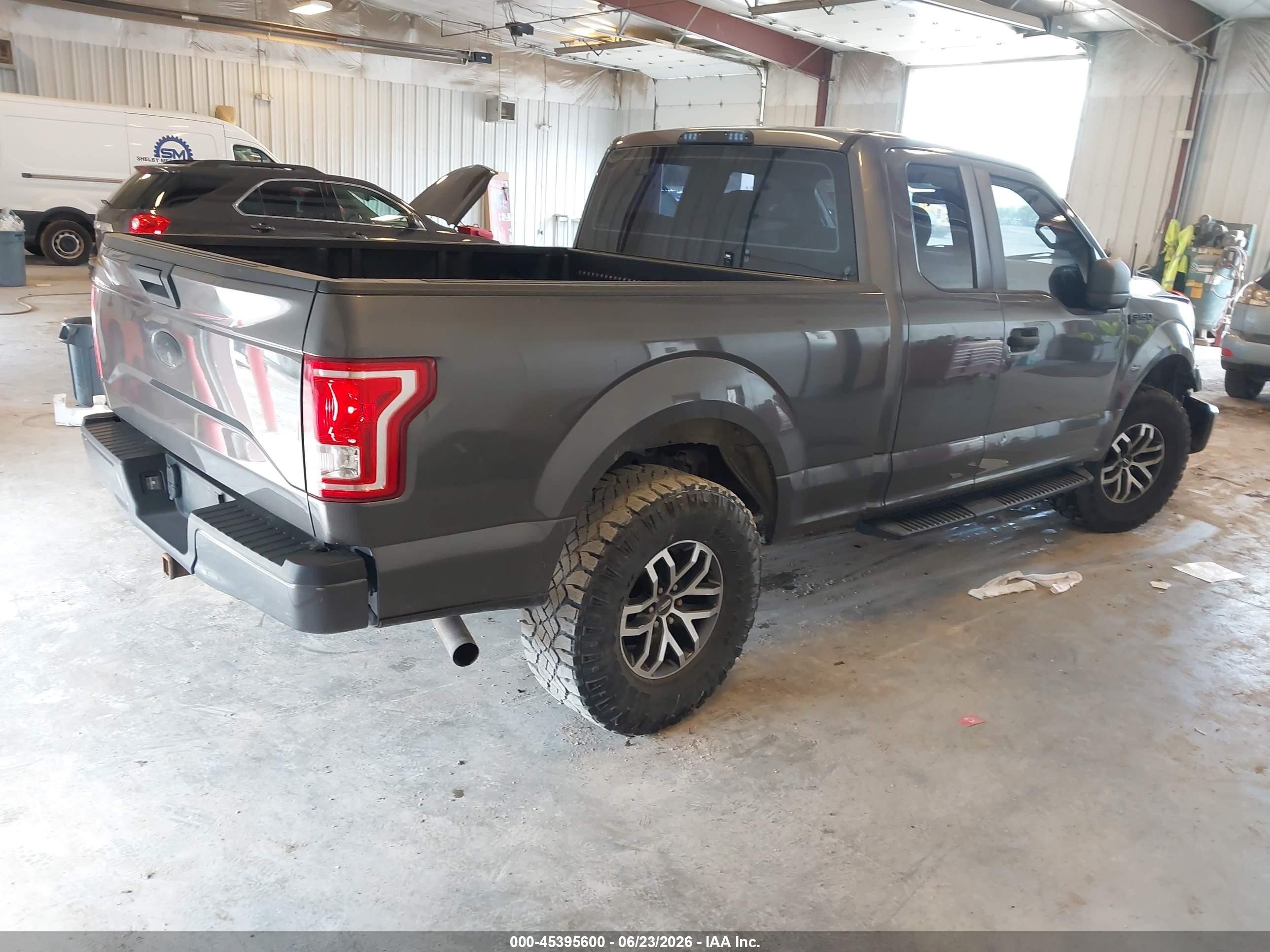 2015 Ford F-150 Lariat/xl/xlt Gray vin: 1FTFX1EF8FKF14359