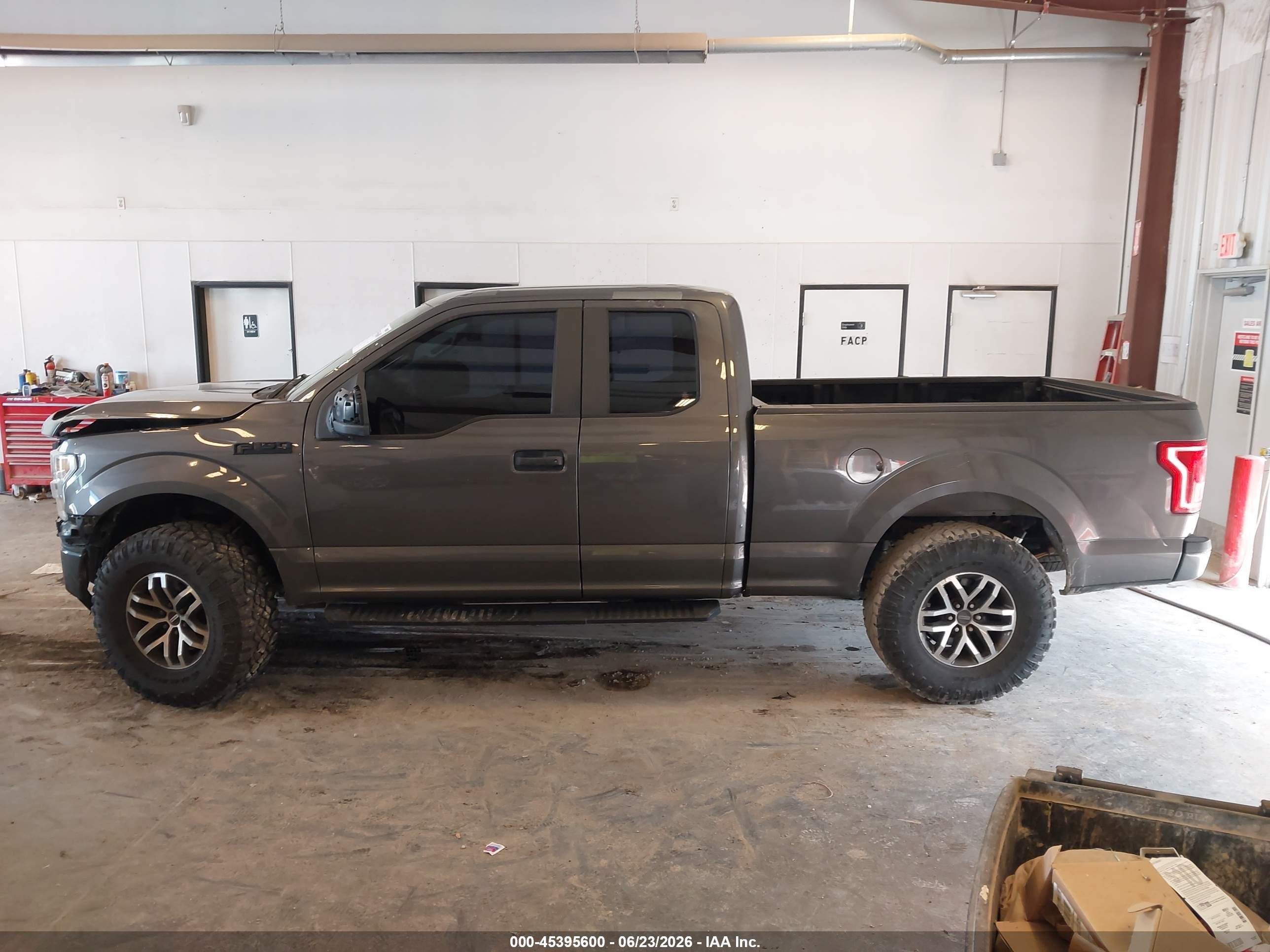 2015 Ford F-150 Lariat/xl/xlt Gray vin: 1FTFX1EF8FKF14359