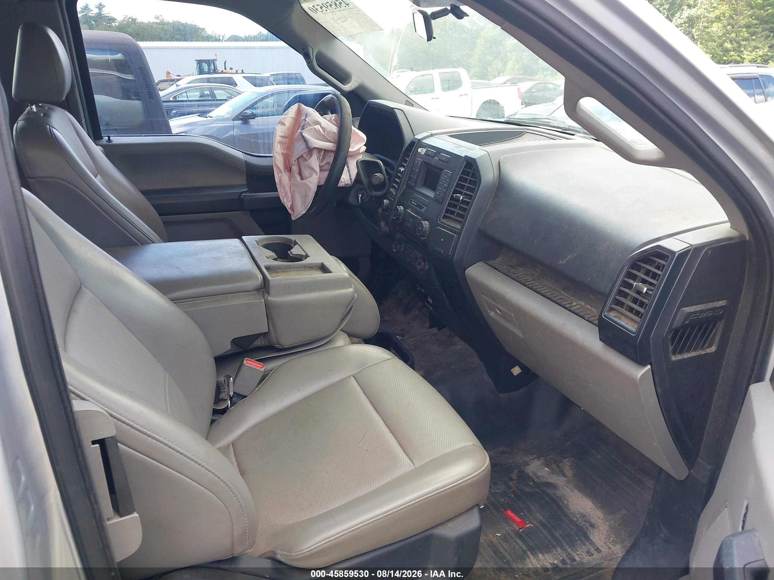 2016 Ford F-150 Xl Silver vin: 1FTFX1EF8GFA75044