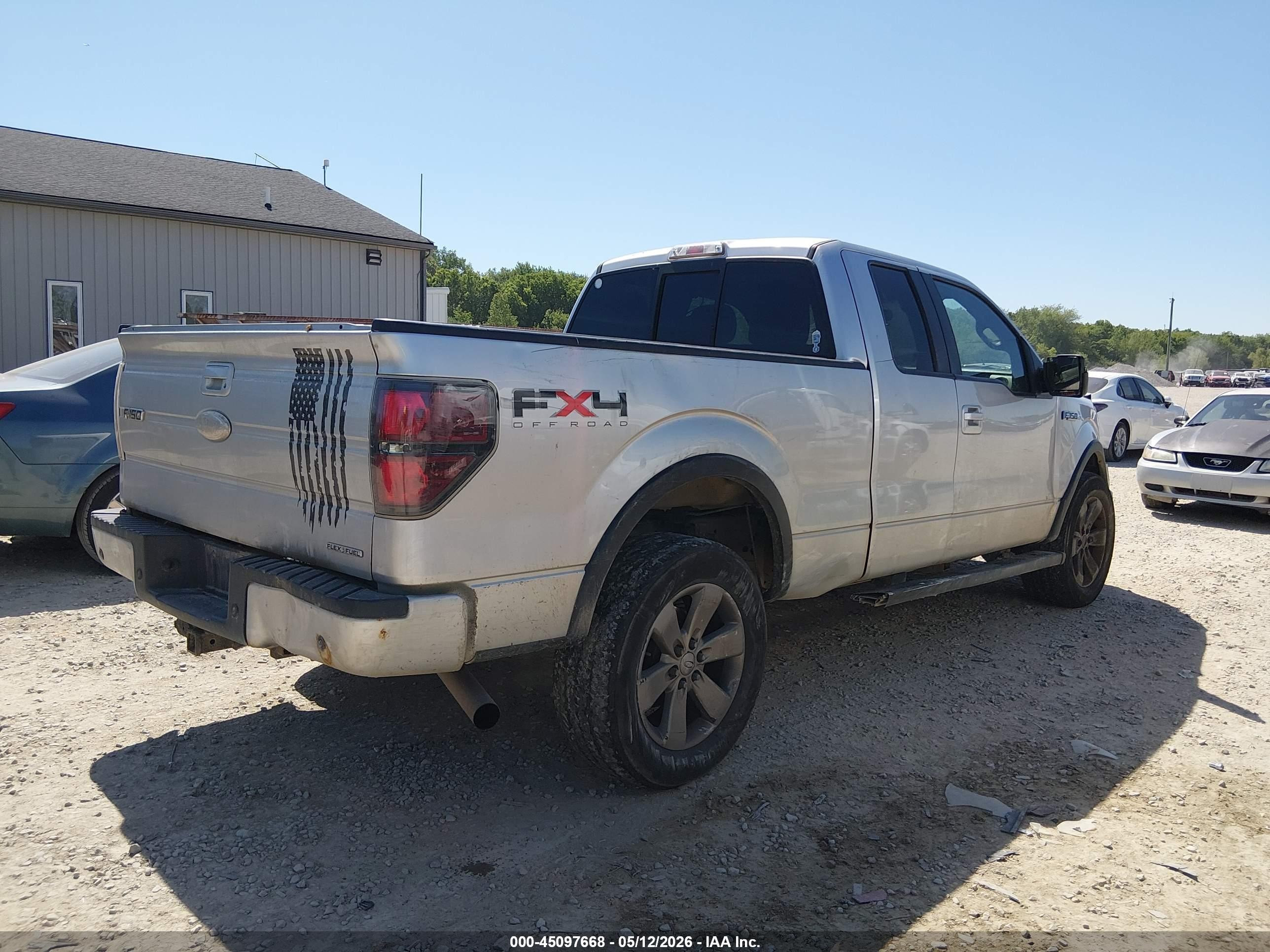 2011 Ford F-150 Fx4 Gray vin: 1FTFX1EF9BFB40962