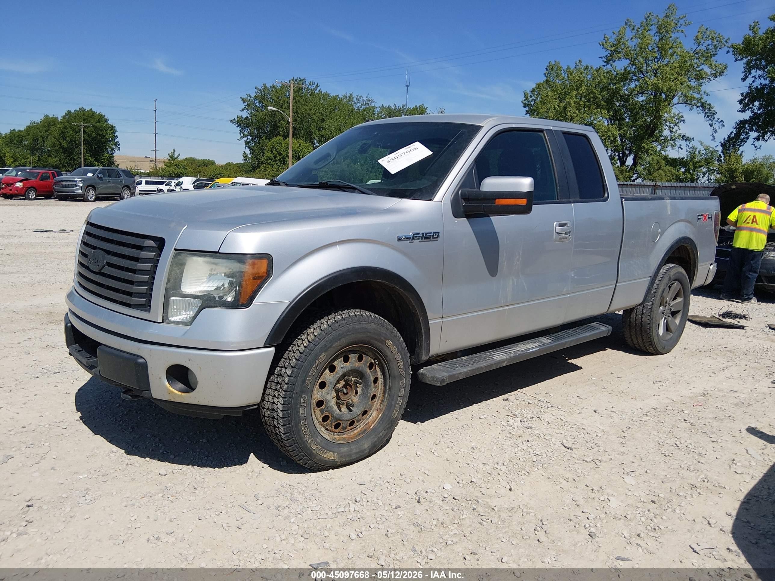 2011 Ford F-150 Fx4 Gray vin: 1FTFX1EF9BFB40962