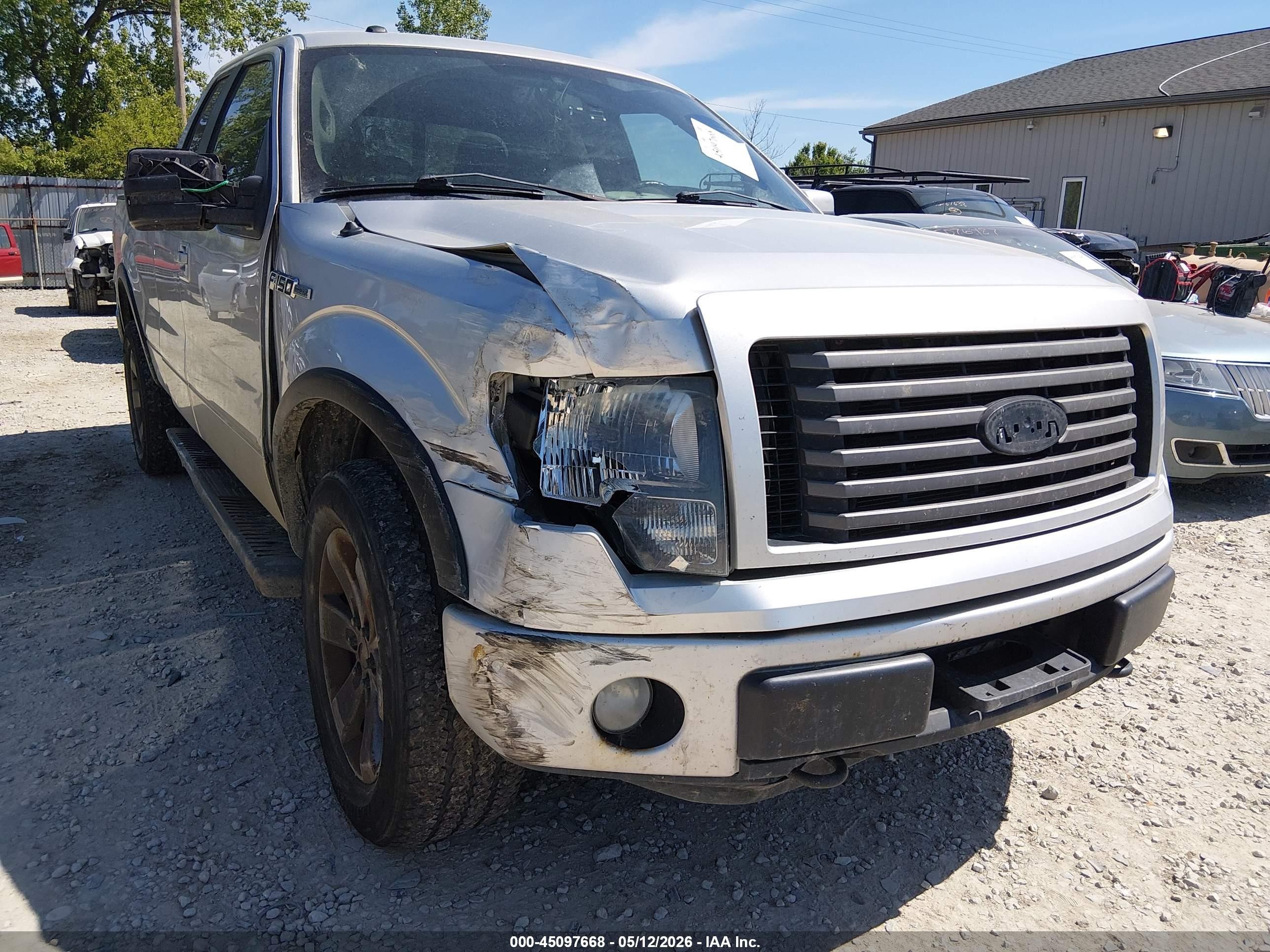 2011 Ford F-150 Fx4 Gray vin: 1FTFX1EF9BFB40962