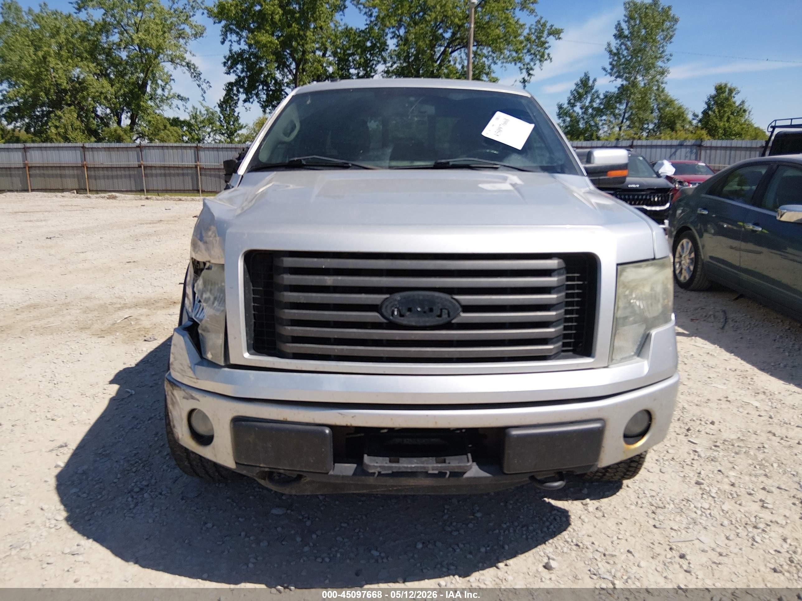 2011 Ford F-150 Fx4 Gray vin: 1FTFX1EF9BFB40962