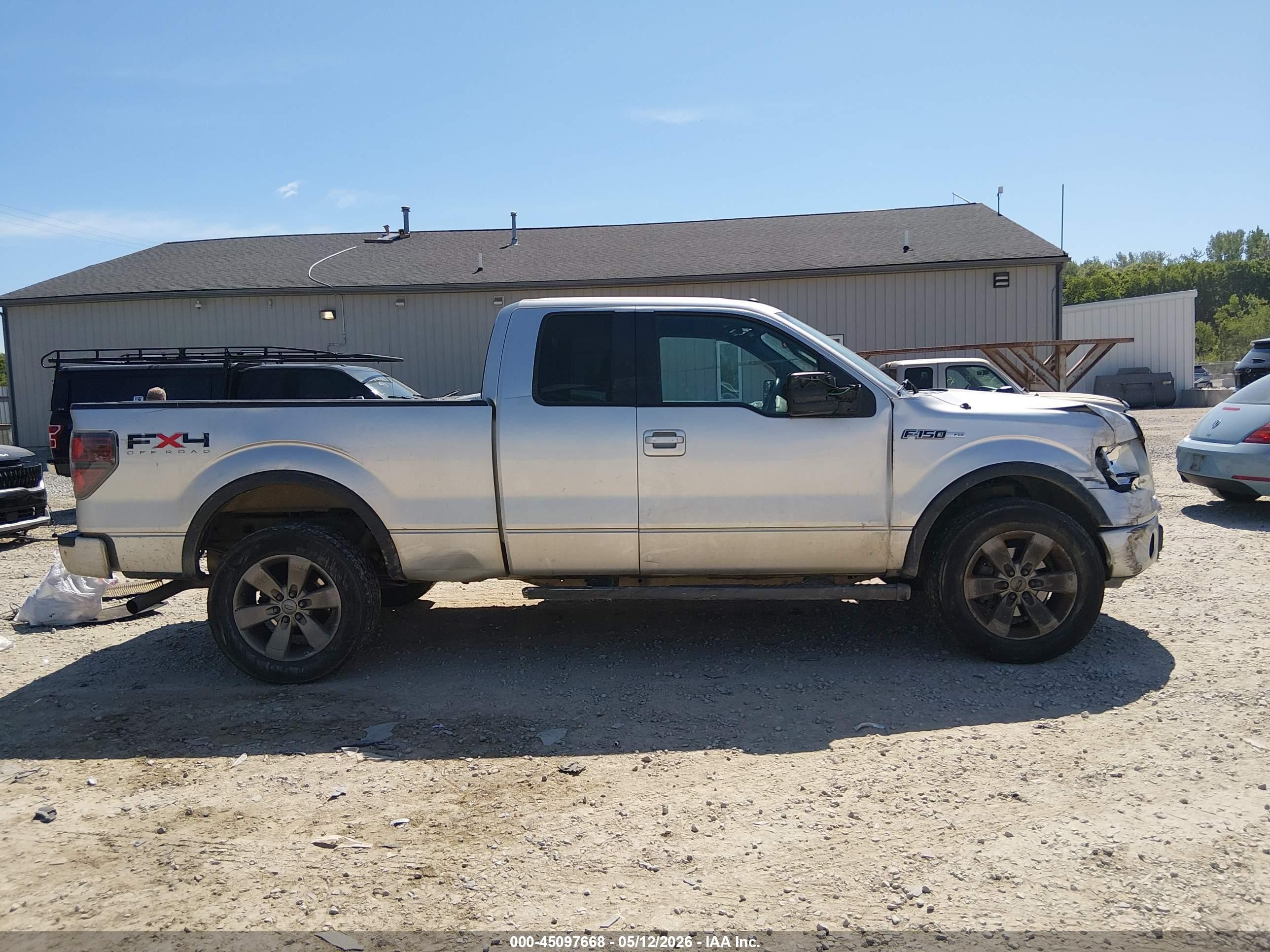 2011 Ford F-150 Fx4 Gray vin: 1FTFX1EF9BFB40962