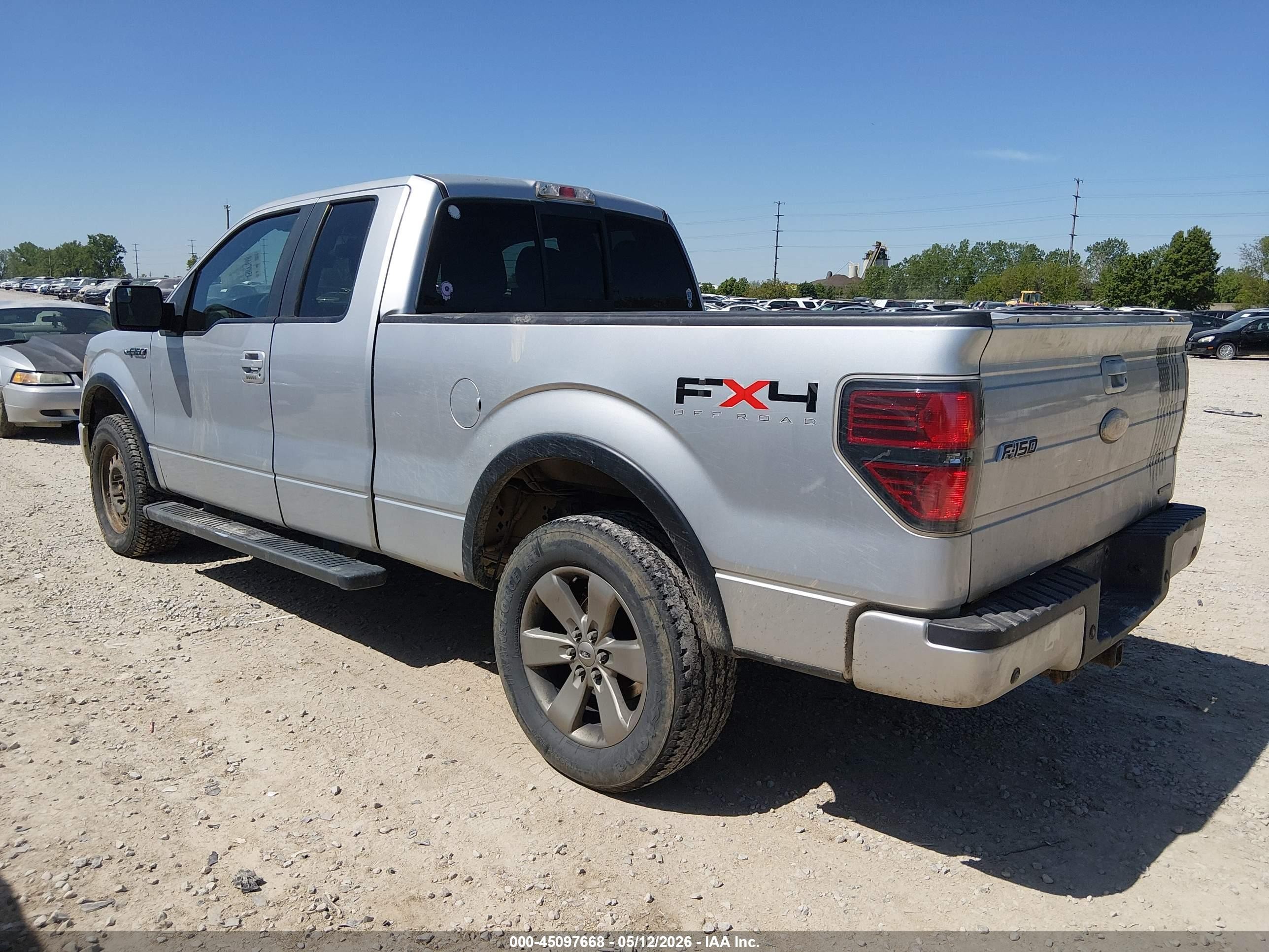 2011 Ford F-150 Fx4 Gray vin: 1FTFX1EF9BFB40962