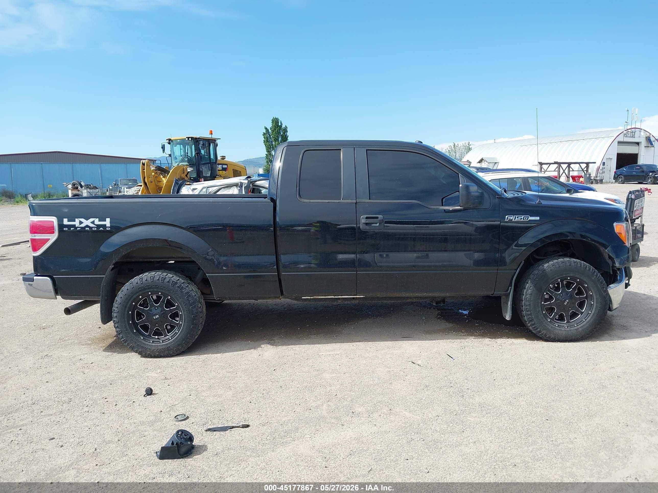 2011 Ford F-150 Xlt Black vin: 1FTFX1EF9BFB93872