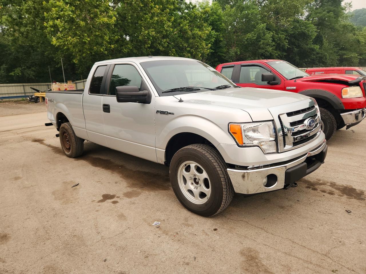 2011 Ford F150 Super Cab Gray vin: 1FTFX1EF9BFB96836